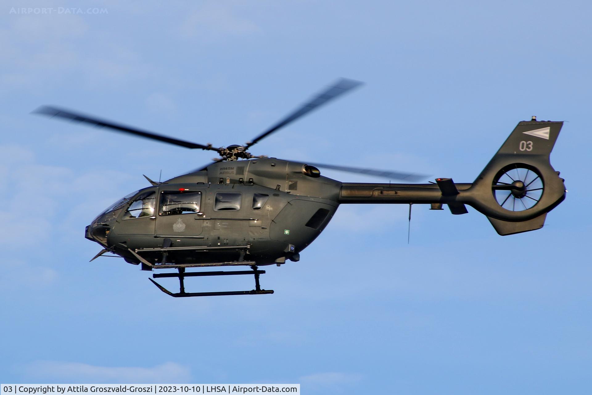 03, 2019 Airbus Helicopters H-145M C/N 20276, LHSA - Szentkirályszabadja Airport, Hungary