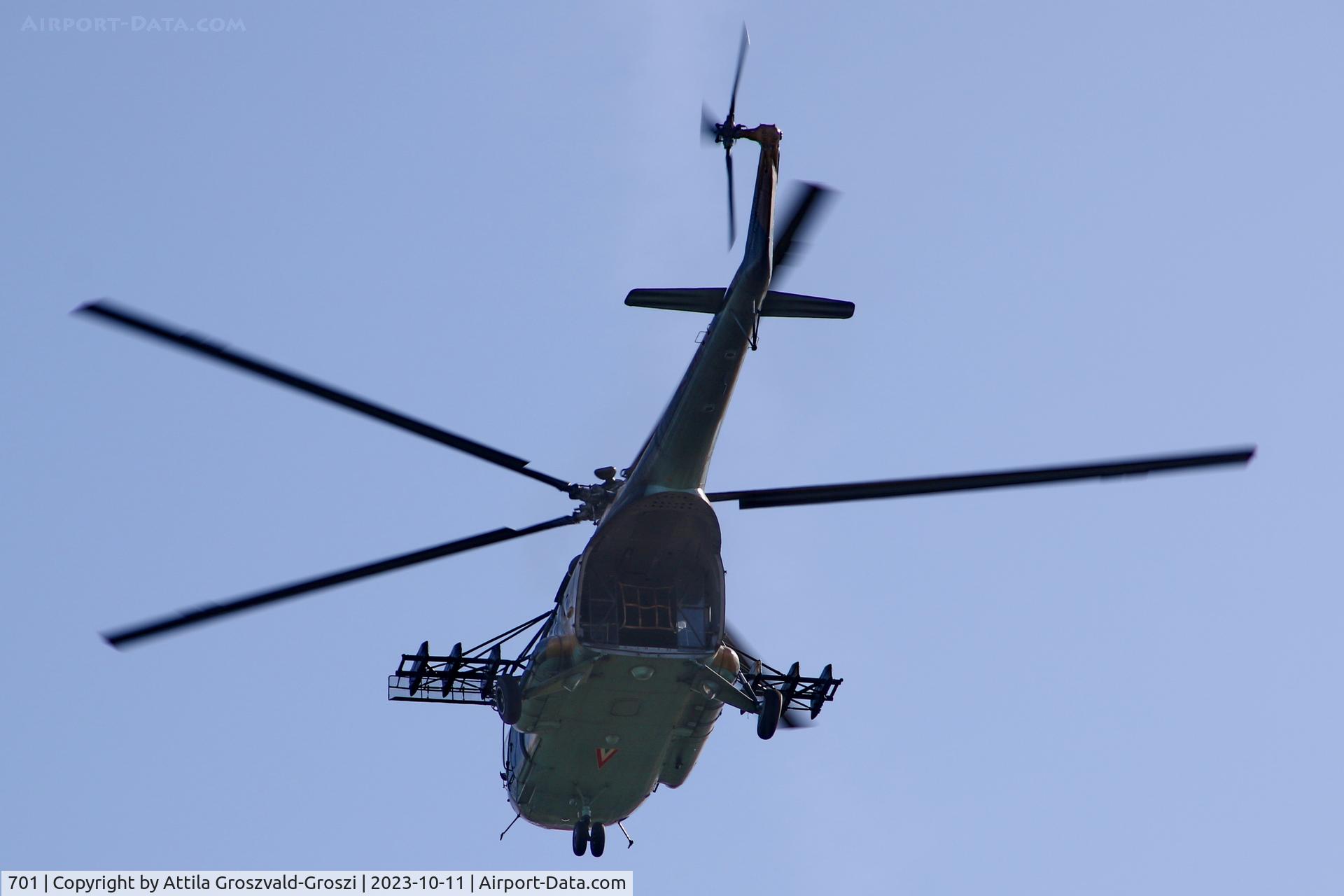 701, 1987 Mil Mi-17 Hip C/N 104M01, Jutas-Ujmajor, Veszprém The Hungarian airforce is his practising base