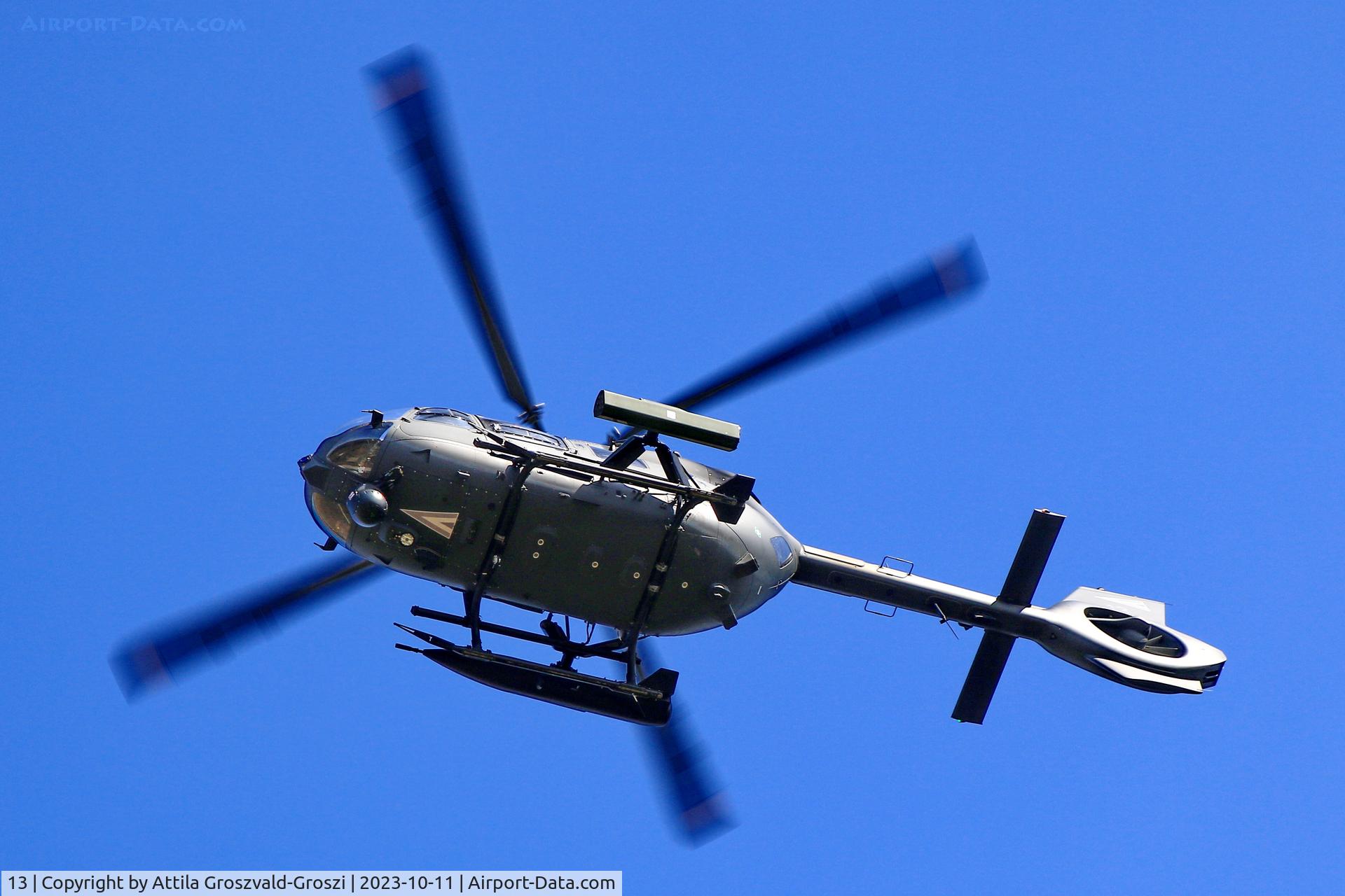 13, 2019 Airbus Helicopters H-145M C/N 20322, Jutas-Ujmajor. The Hungarian airforce is his practising base