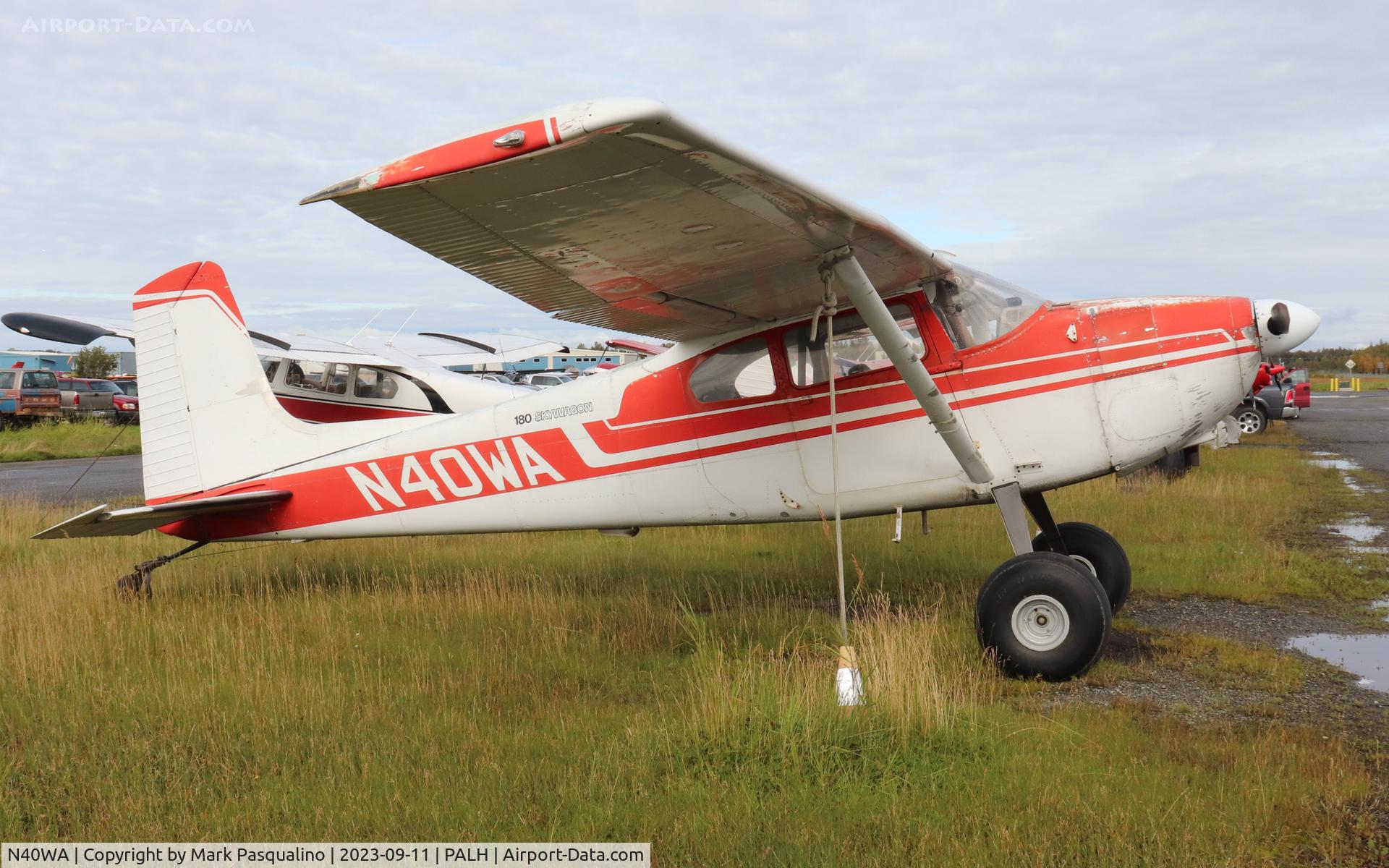 N40WA, 1956 Cessna 180 C/N 32588, Cessna 180