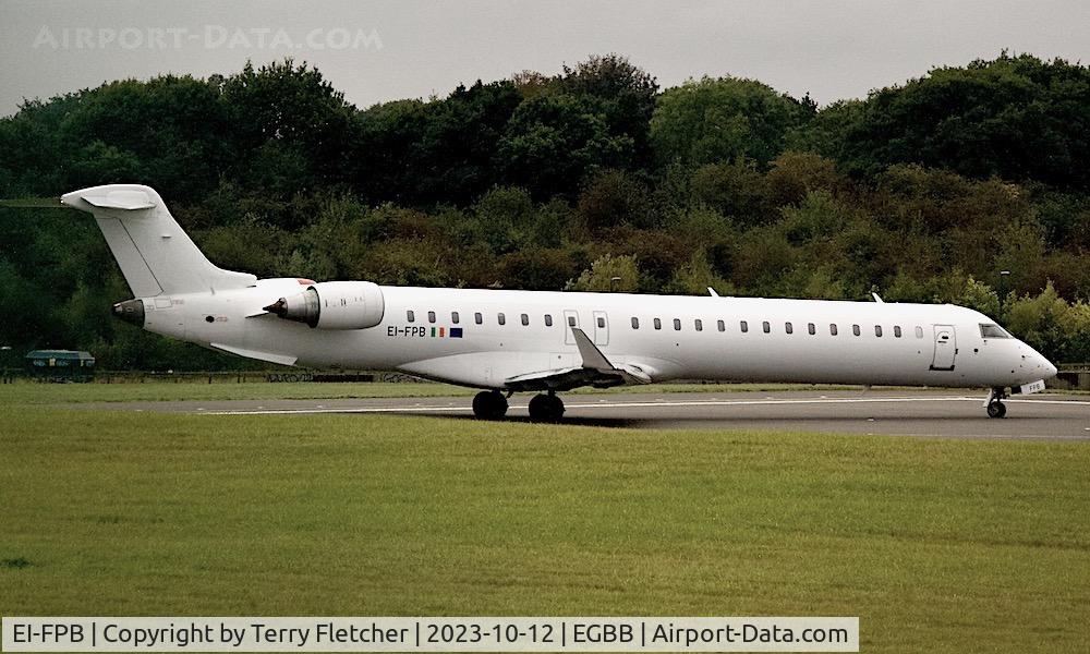 EI-FPB, 2016 Bombardier CRJ-900LR (CL-600-2D24) C/N 15399, At Birmingham