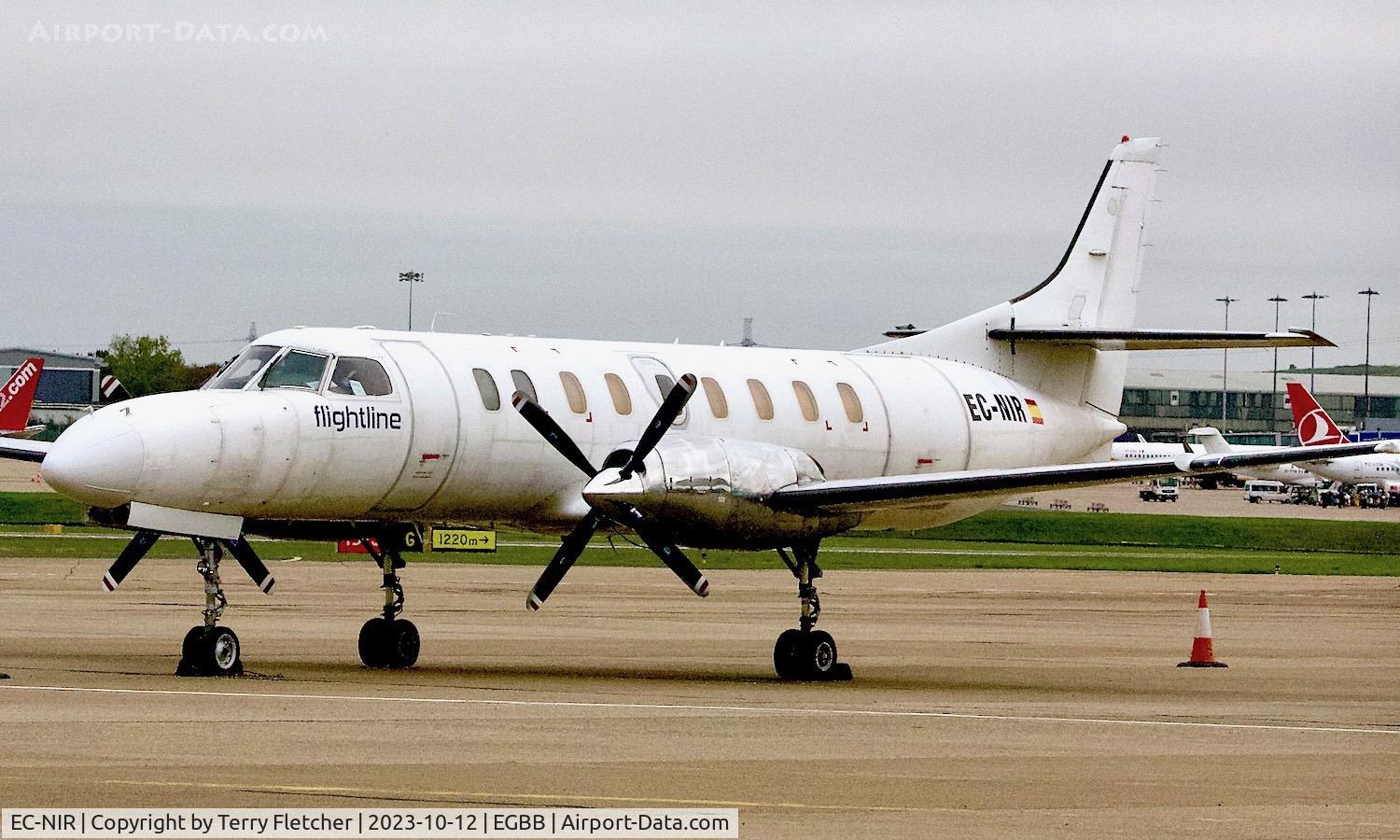 EC-NIR, 1987 Fairchild Swearingen SA-227AC Metro III C/N AC-689, At Birmingham