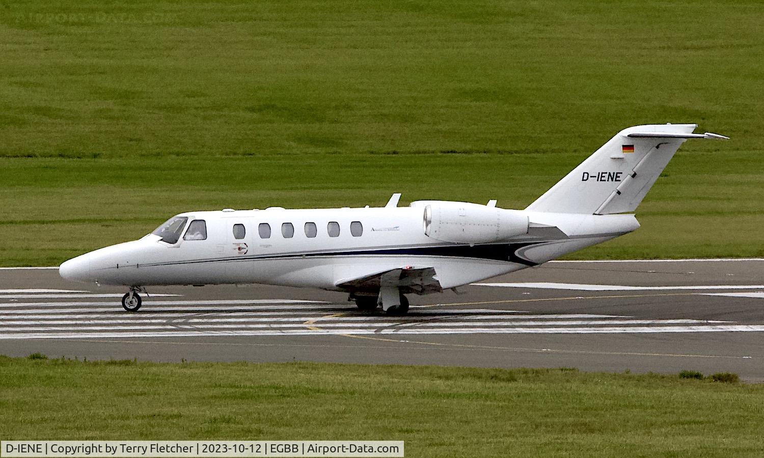 D-IENE, 2012 Cessna 525A Citation Jet CJ2 C/N 525A-0501, At Birmingham