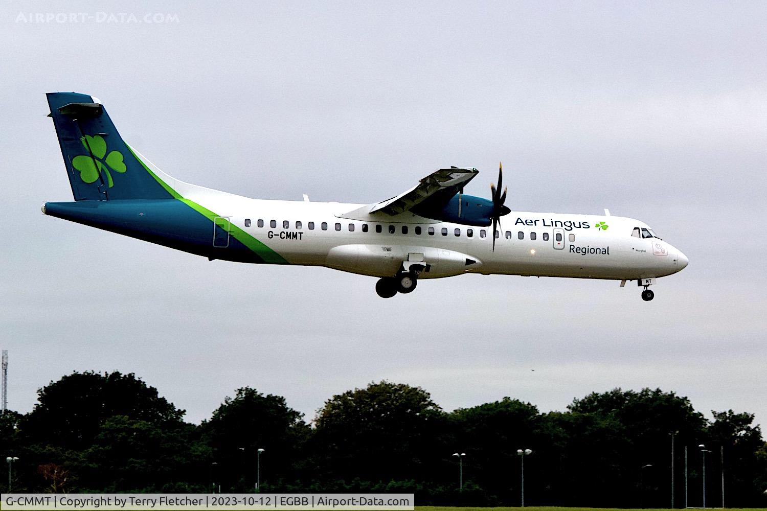 G-CMMT, 2013 ATR 72-600 C/N 1109, At Birmingham