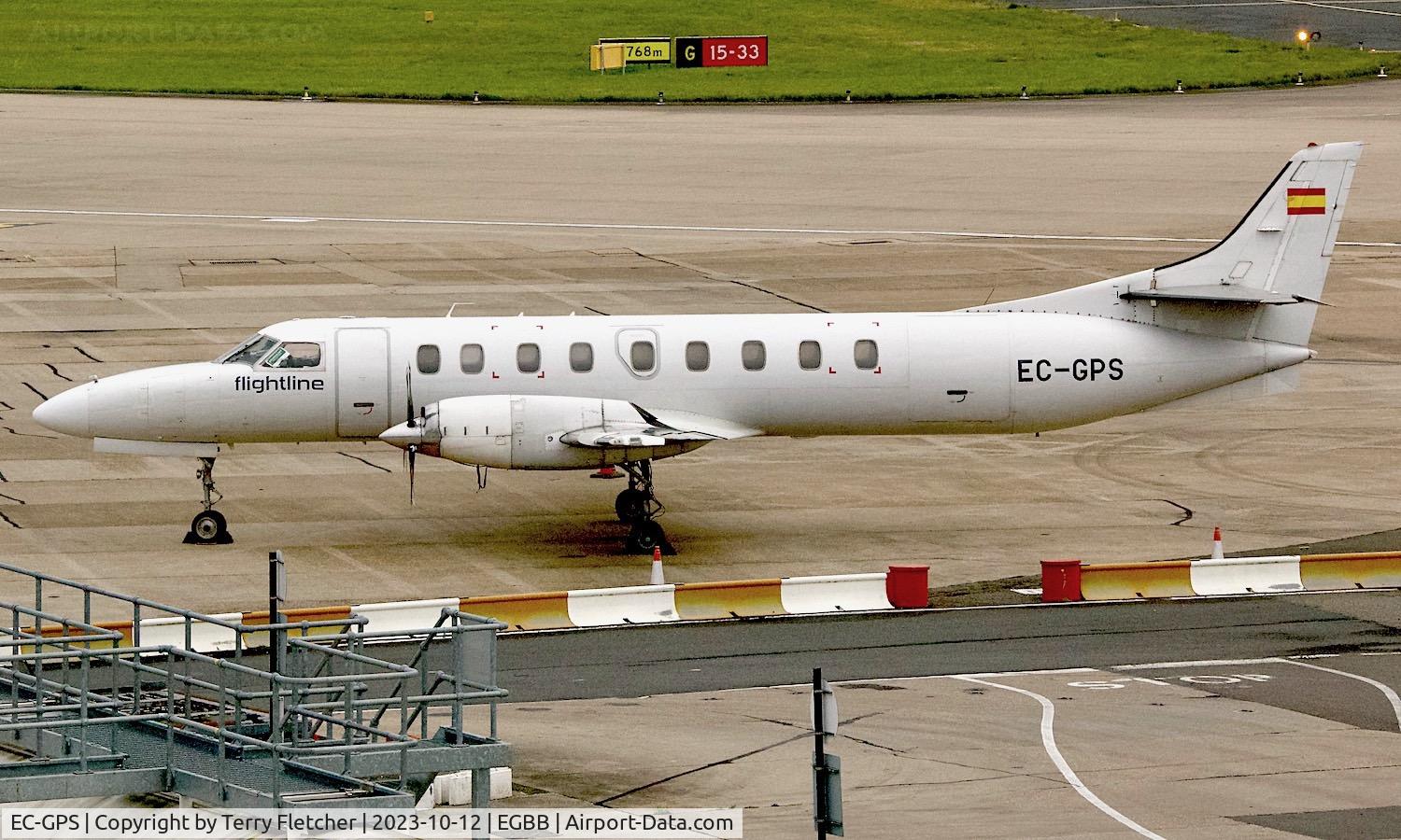 EC-GPS, 1988 Fairchild SA-227AC Metro III C/N AC-722, At Birmingham