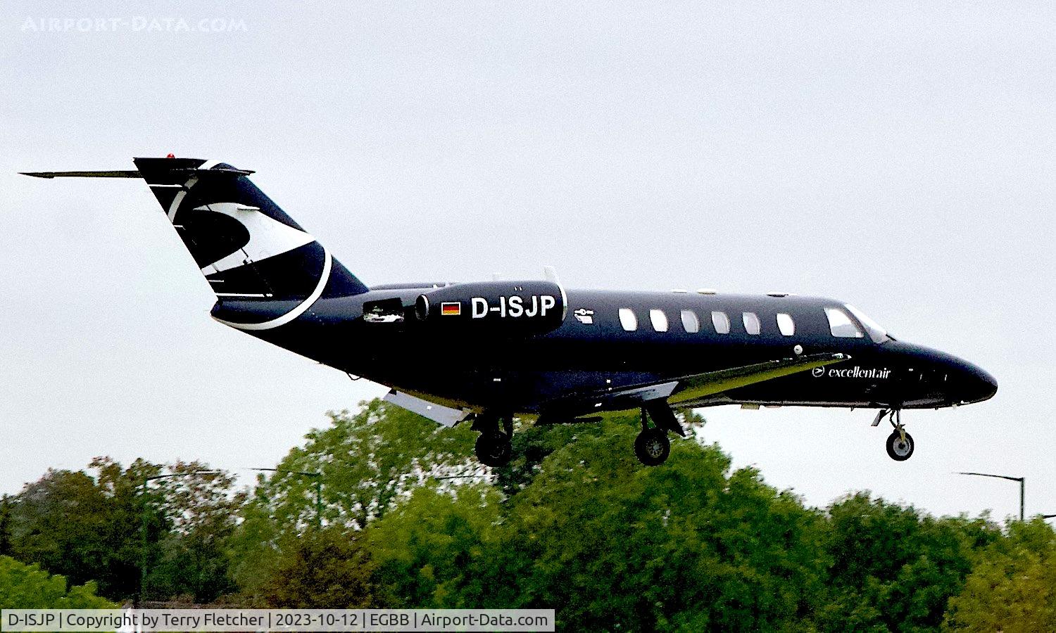 D-ISJP, 2001 Cessna 525A Citationjet CJ2 C/N 525A-0030, At Birmingham