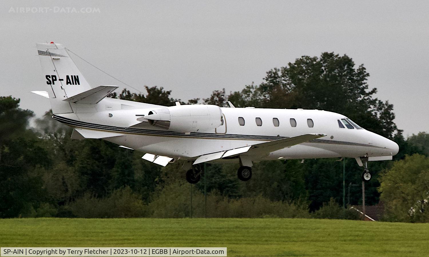 SP-AIN, 2000 Cessna 560XL Citation Excel C/N 560-5101, At Birmingham