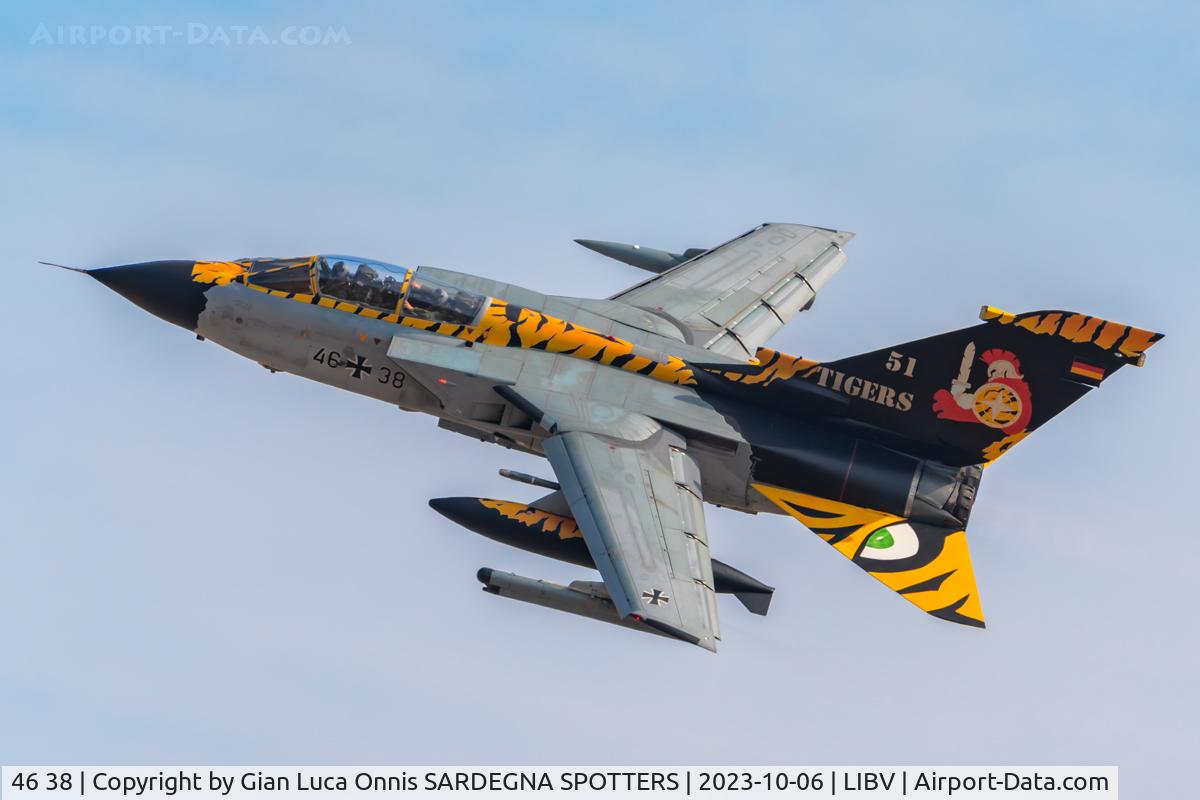 46 38, Panavia Tornado ECR C/N 856/GS271/4338, Special Color Tiger Meet 2023