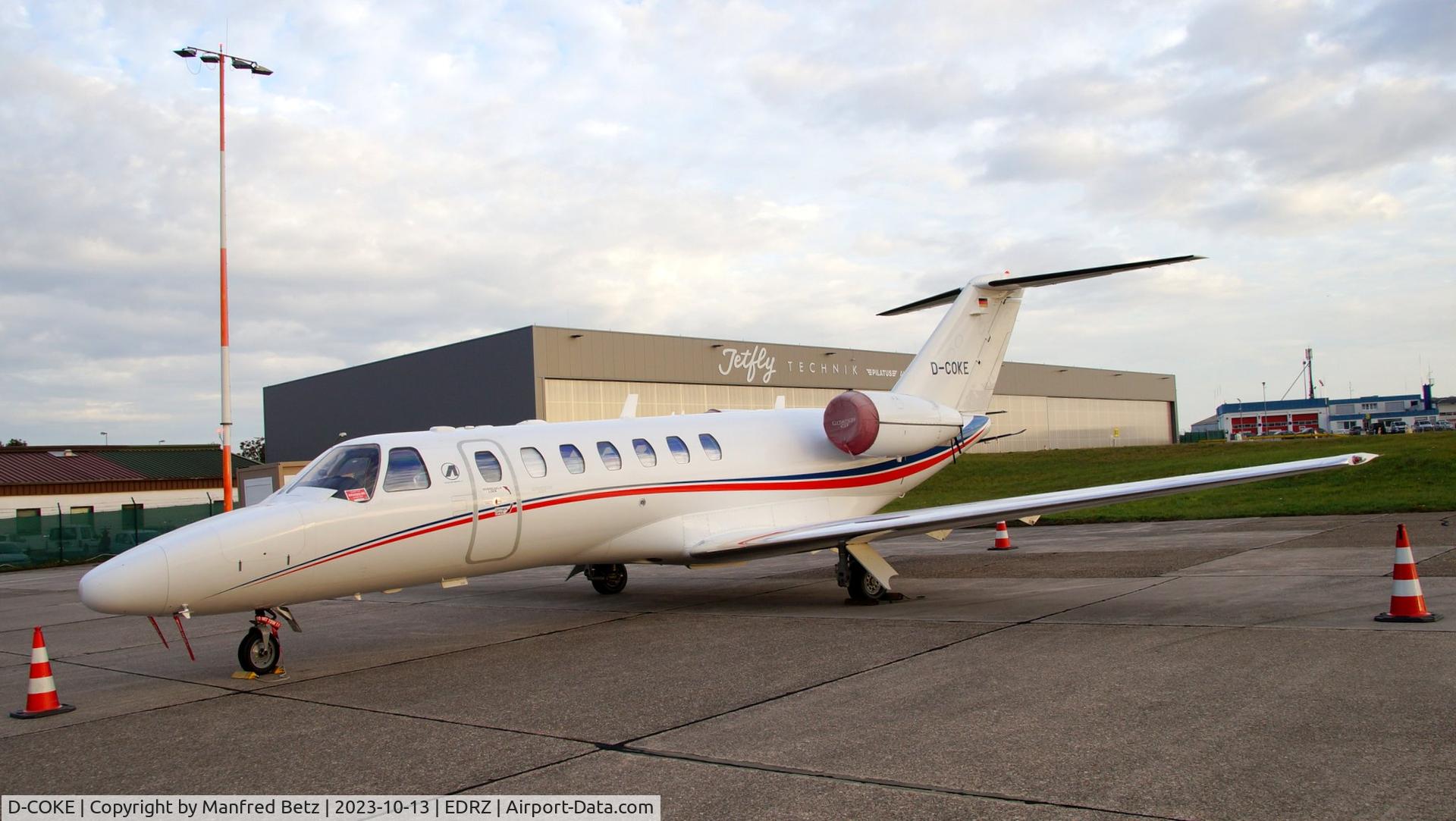 D-COKE, 2008 Cessna 525B CitationJet CJ3 C/N 525B-0219, Visitors