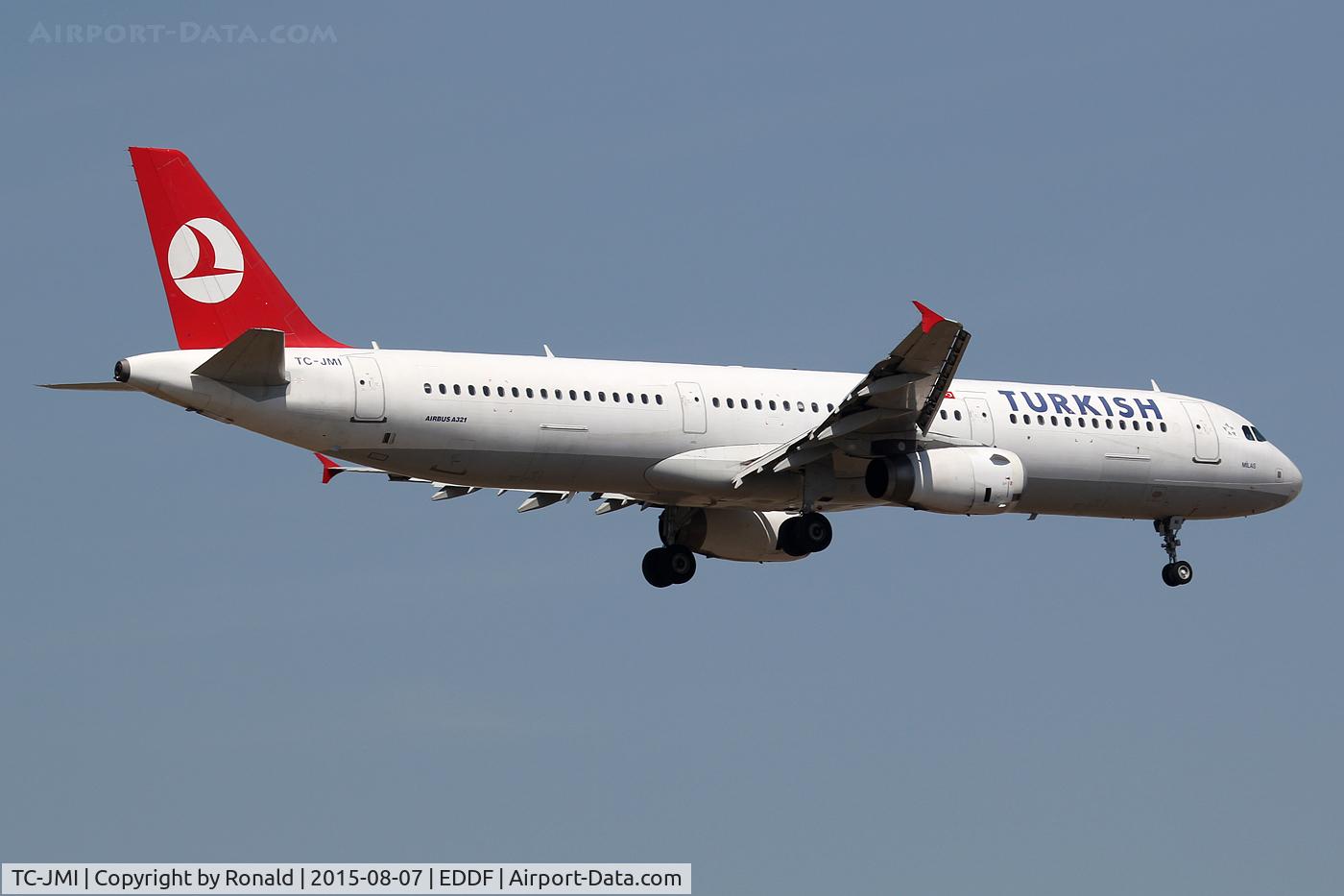 TC-JMI, 2008 Airbus A321-232 C/N 3673, at fra