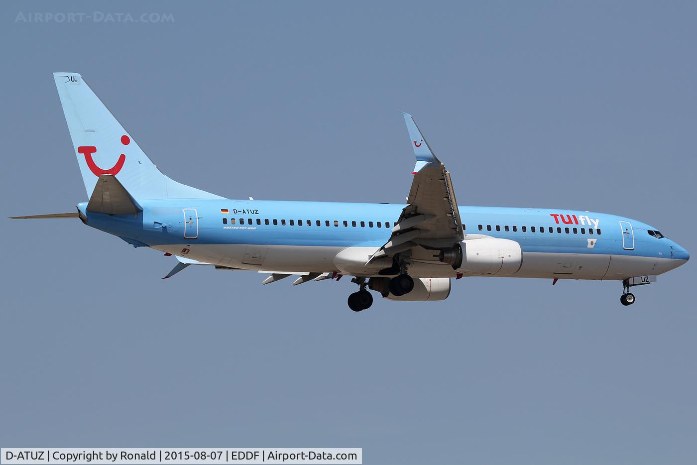 D-ATUZ, 2007 Boeing 737-8K5 C/N 34691, at fra