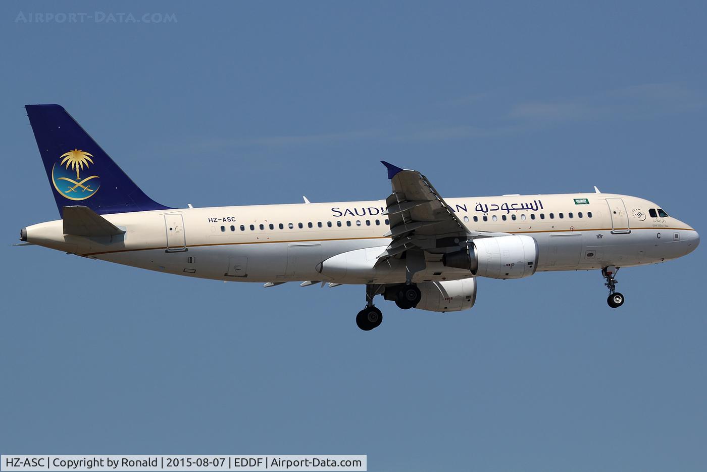 HZ-ASC, 2010 Airbus A320-214 C/N 4337, at fra
