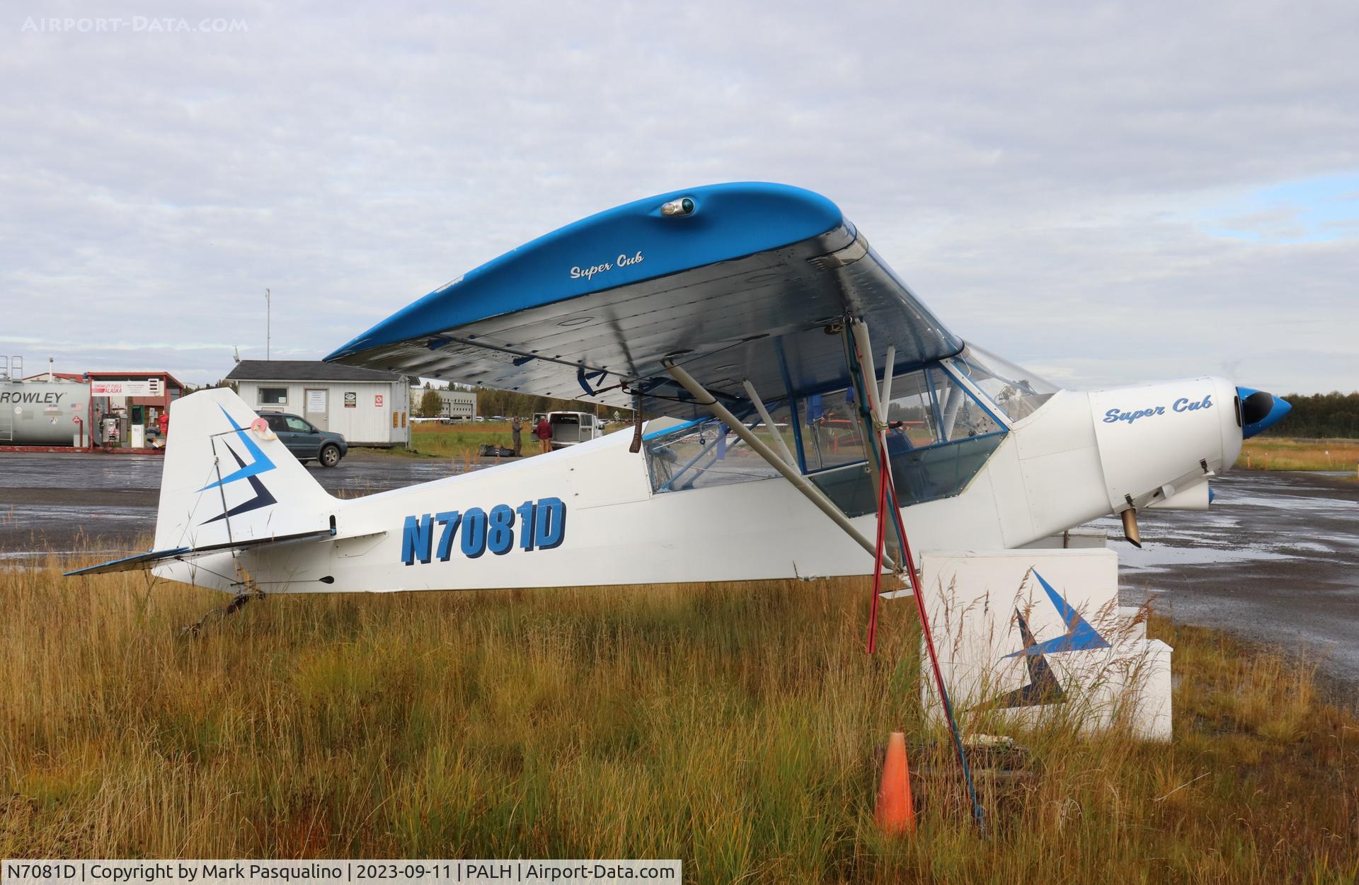 N7081D, 1957 Piper PA-18-150 Super Cub C/N 18-5567, Piper PA-18-150