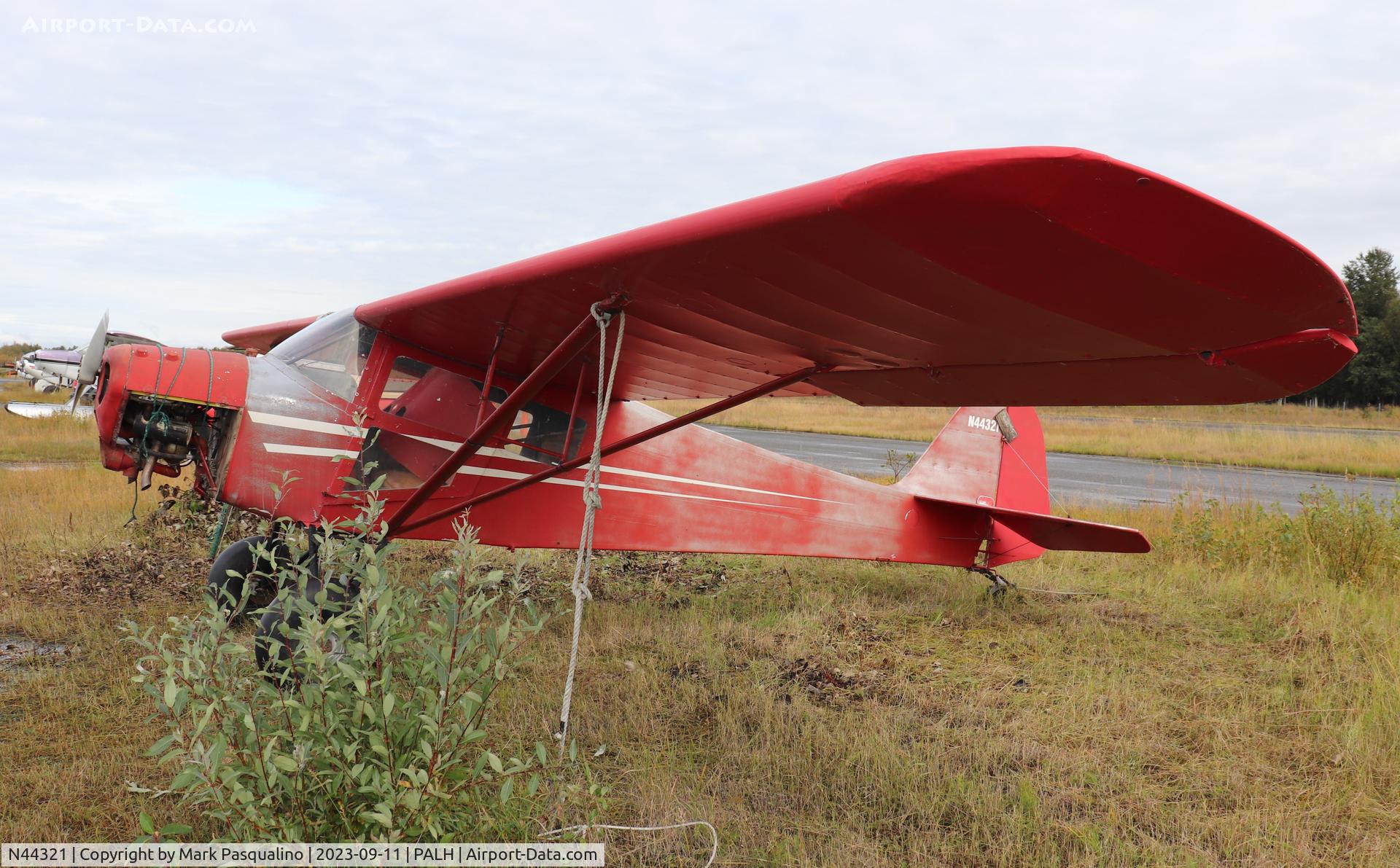 N44321, 1946 Taylorcraft BC-12D-85 Sportsman C/N 10121, Taylprcraft BC-12D-85