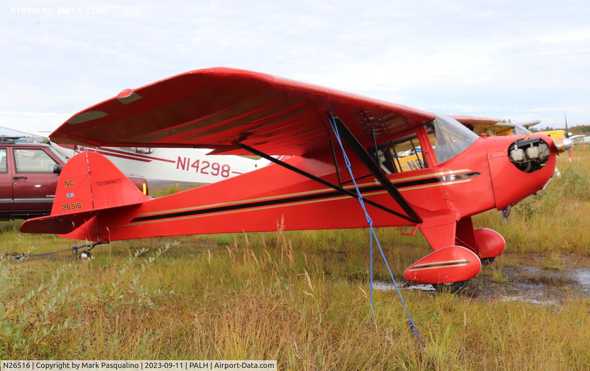 N26516, 1940 Taylorcraft BC-65 C/N 1857, Taylorcraft BC-65