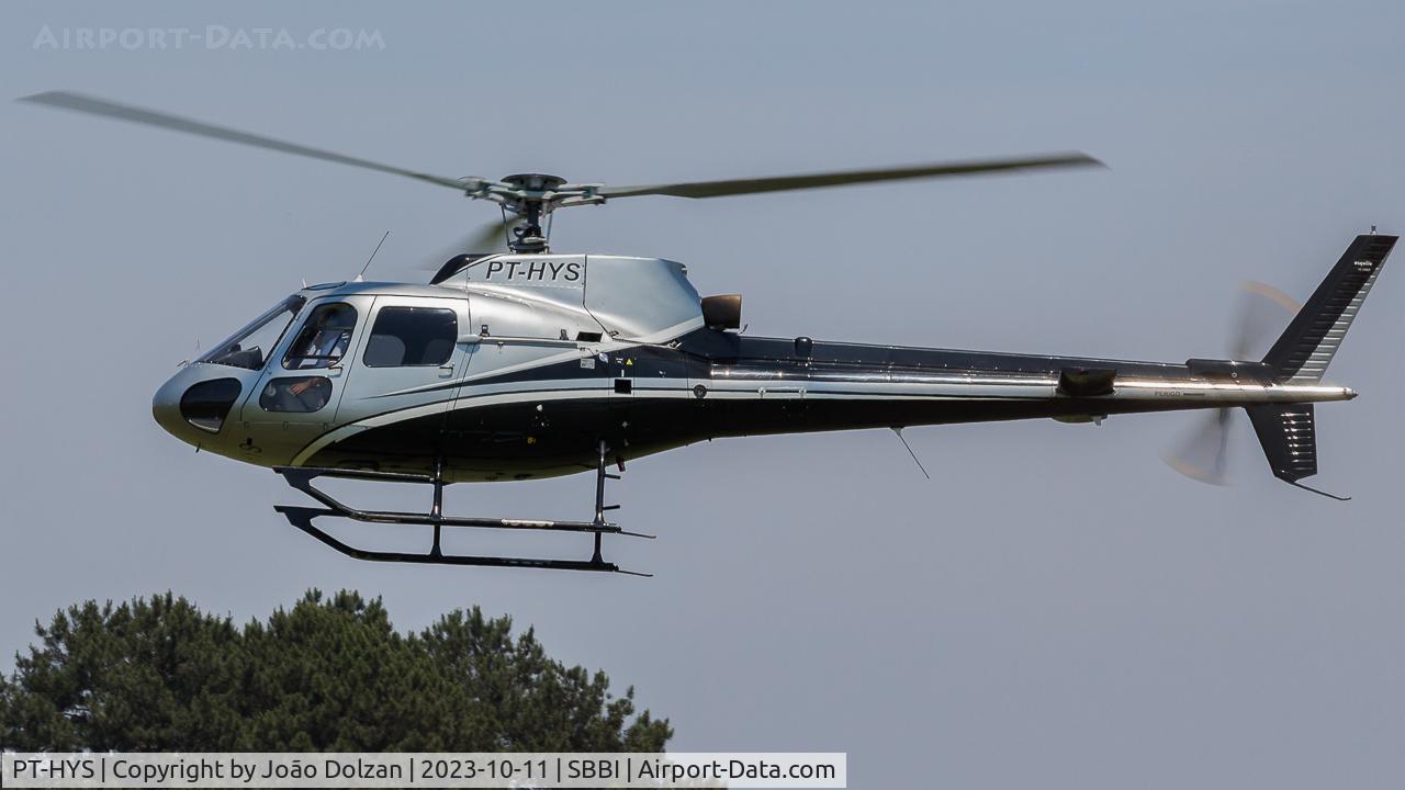PT-HYS, 1993 Eurocopter AS 350BA C/N AS2705, Previously operated by Helisul.