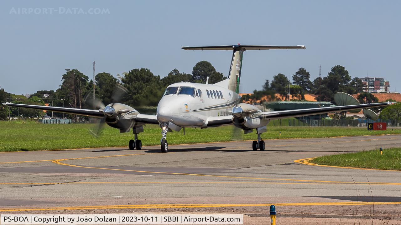 PS-BOA, 1981 Beechcraft 200 Super King Air C/N BB-943, Operating for Paraná State Government, callsign 