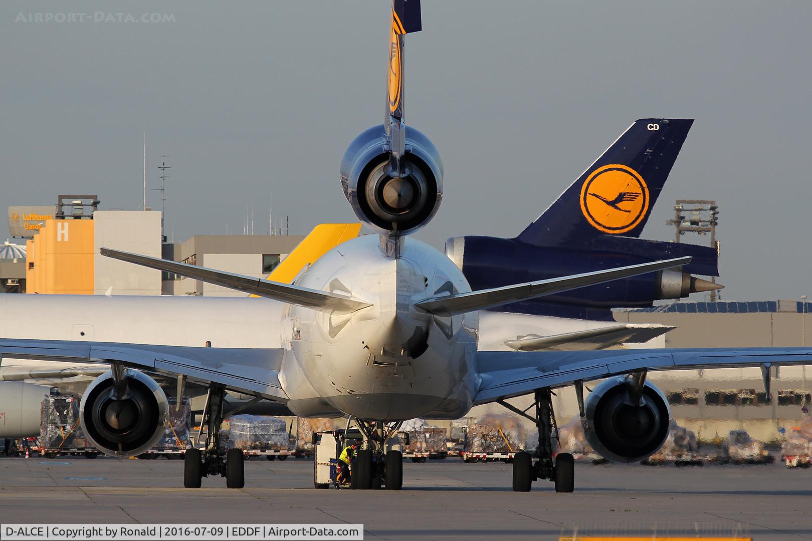 D-ALCE, 1998 McDonnell Douglas MD-11F C/N 48785, at fra