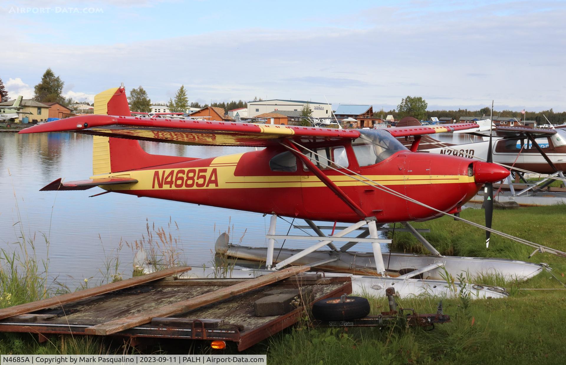 N4685A, 1956 Cessna 180 C/N 32282, Cessna 180