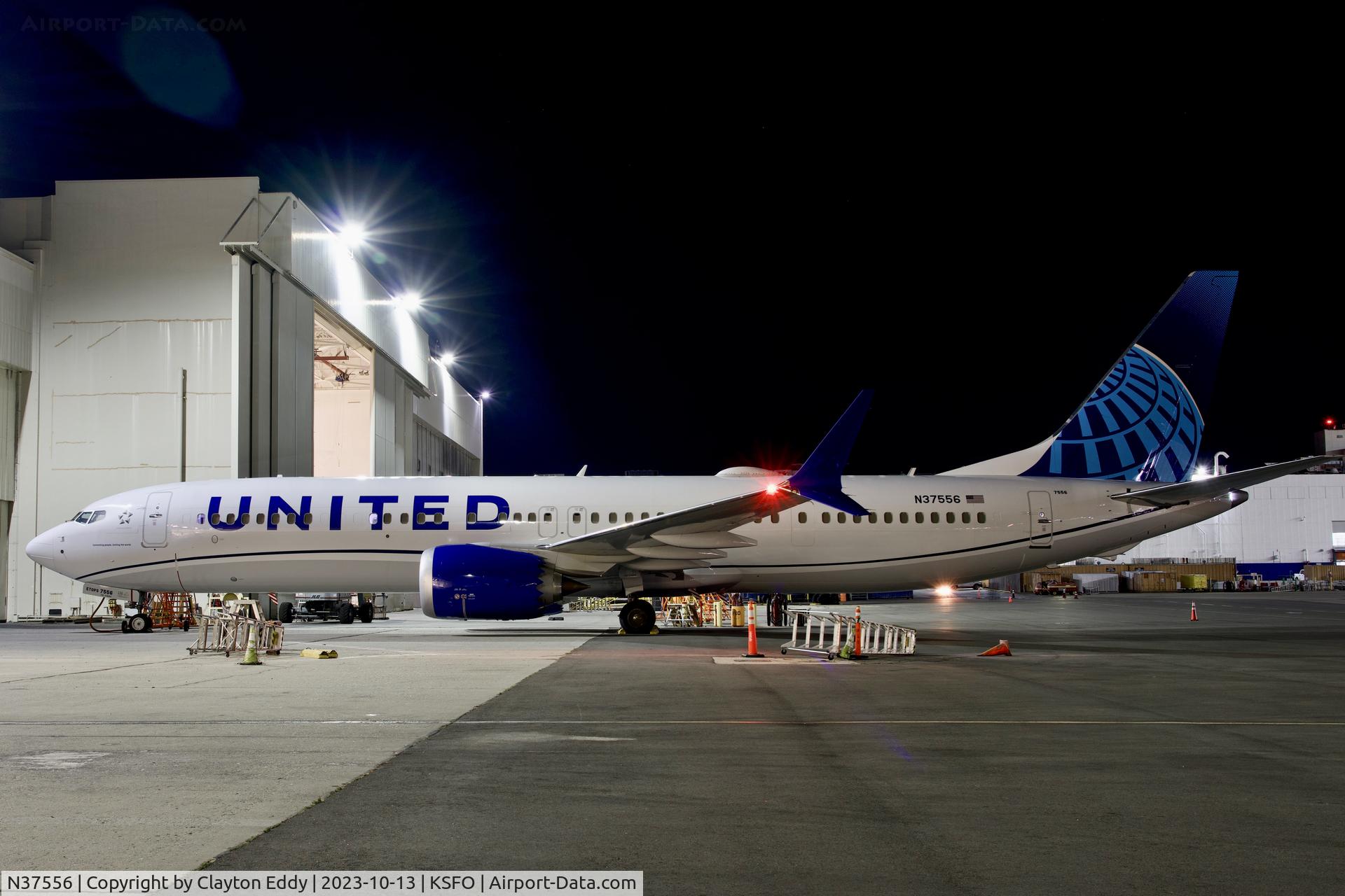 N37556, 2023 Boeing 737-9 MAX C/N 67579, SFO 2023.