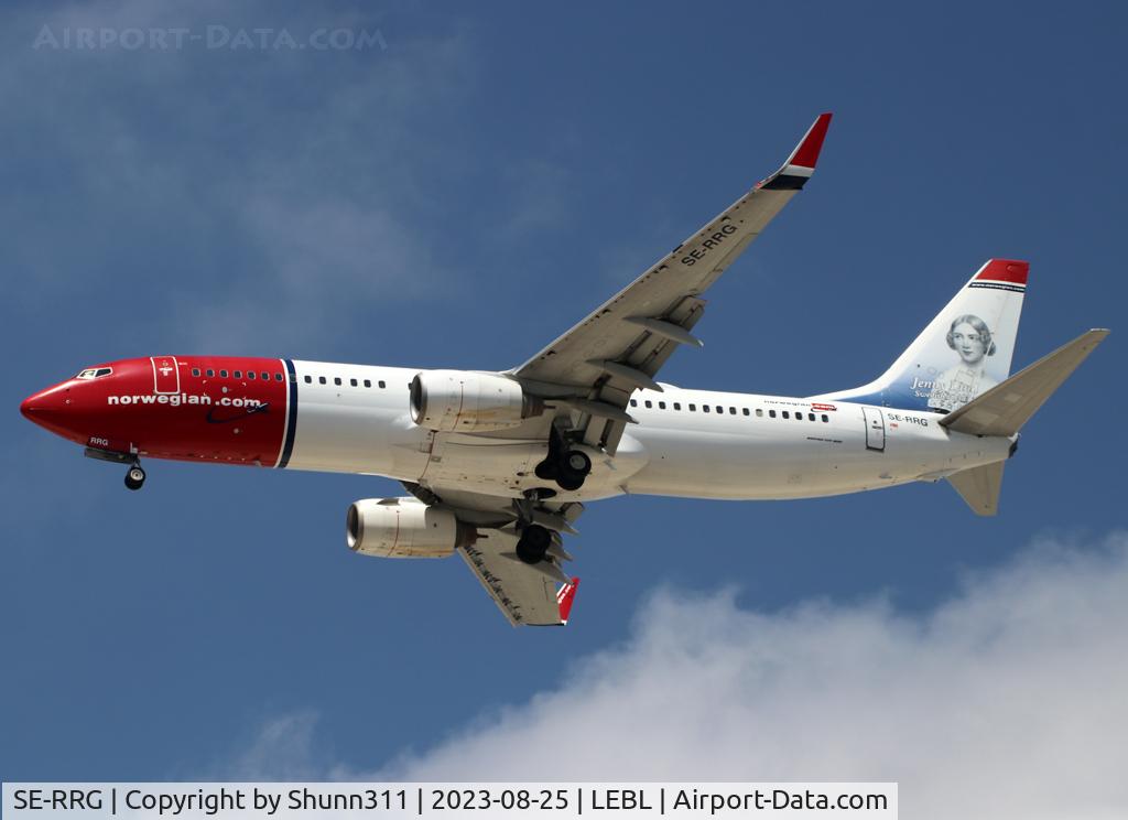 SE-RRG, 2010 Boeing 737-8JP C/N 39165, Landing rwy 24R