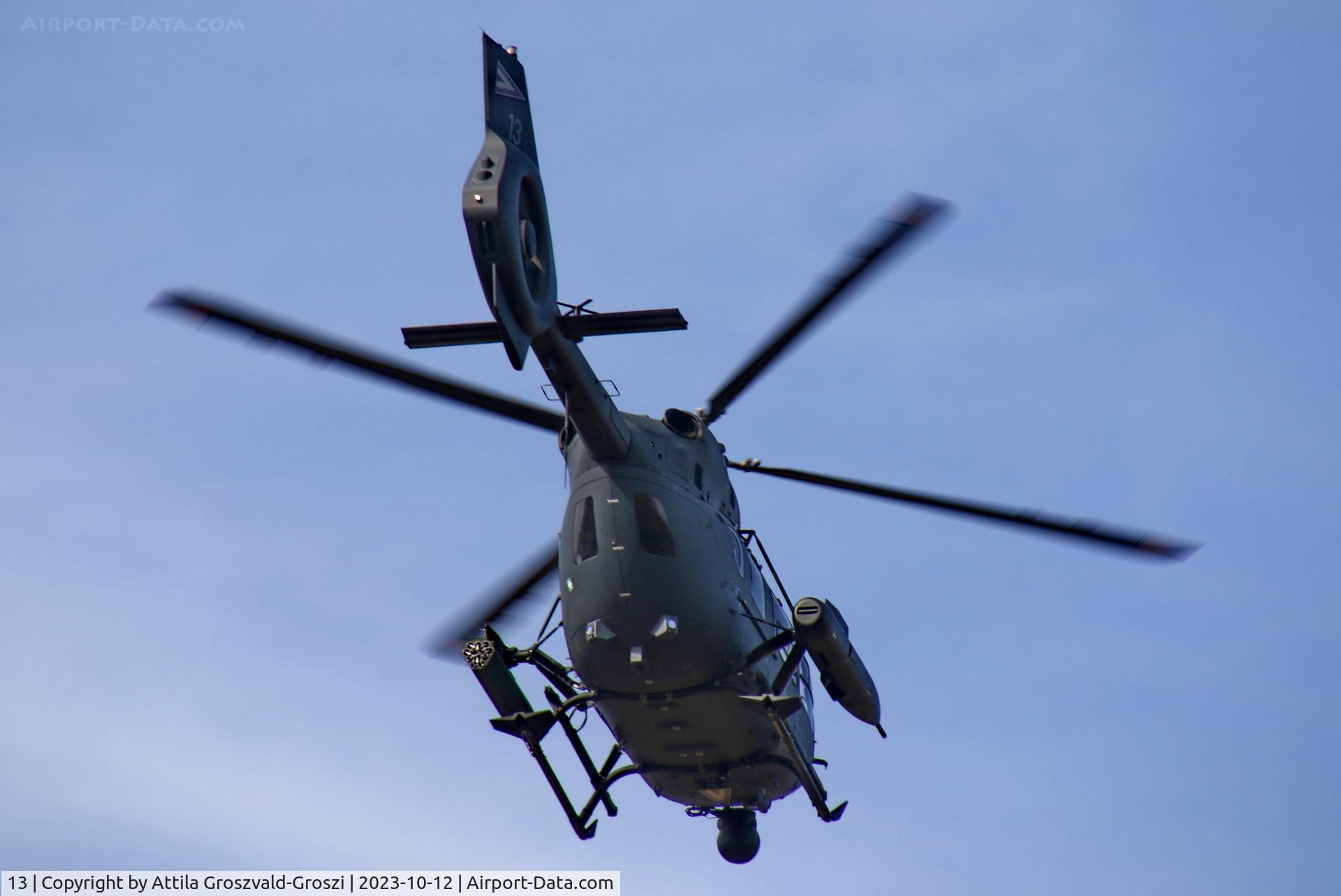13, 2019 Airbus Helicopters H-145M C/N 20322, Jutas-Ujmajor. The Hungarian airforce is his practising base