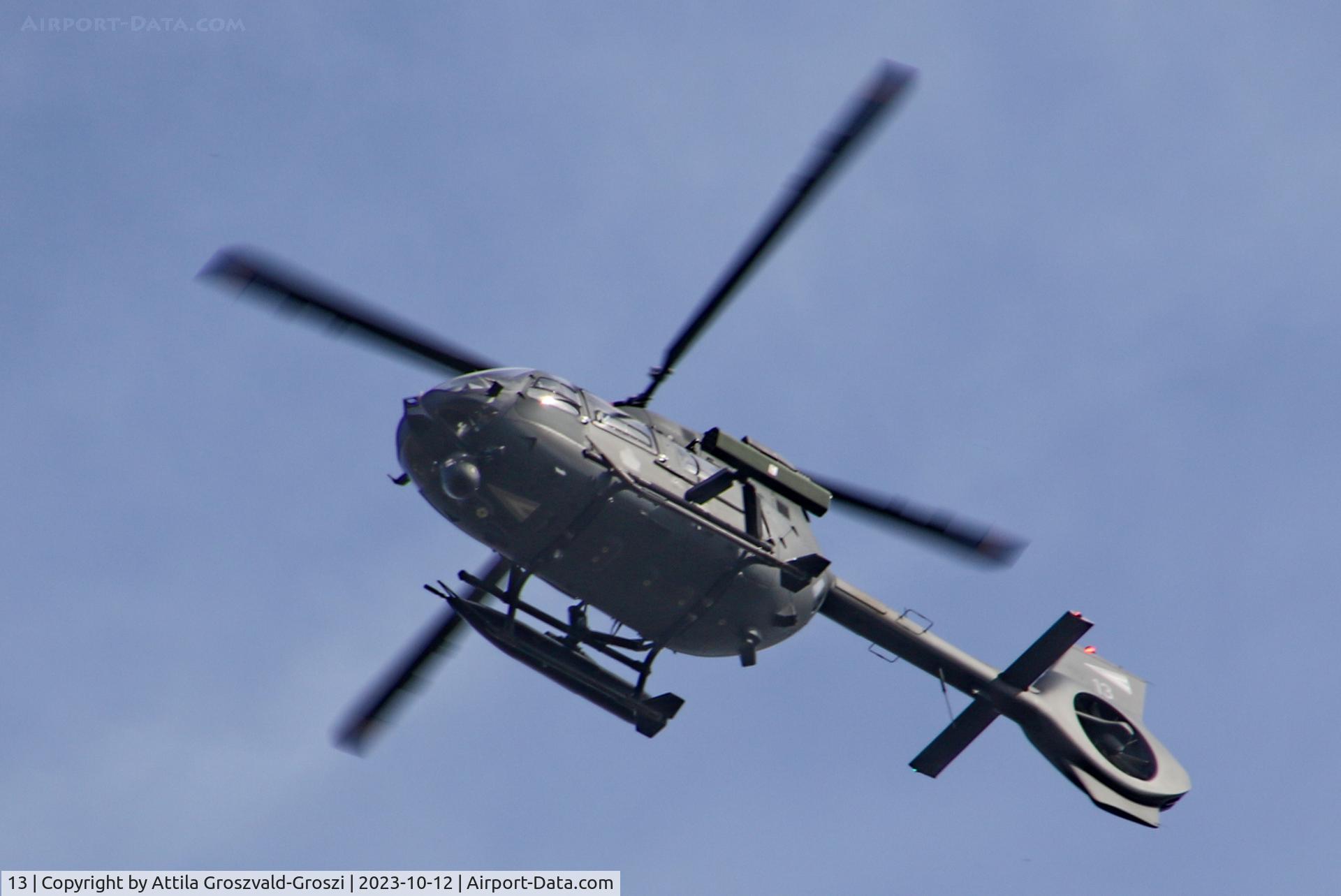 13, 2019 Airbus Helicopters H-145M C/N 20322, Jutas-Ujmajor. The Hungarian airforce is his practising base