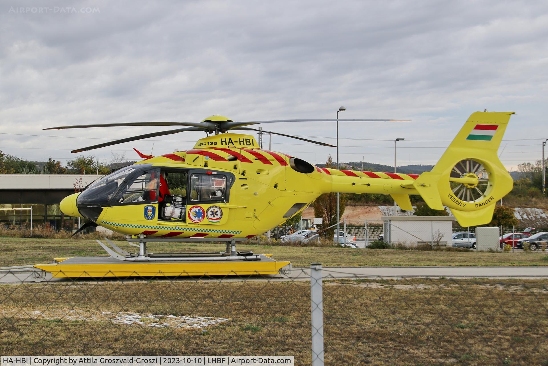 HA-HBI, 2004 Eurocopter EC-135 P2+ C/N 0357, LHBF - Balatonfüred Aerial Ambulance Base, Hungary