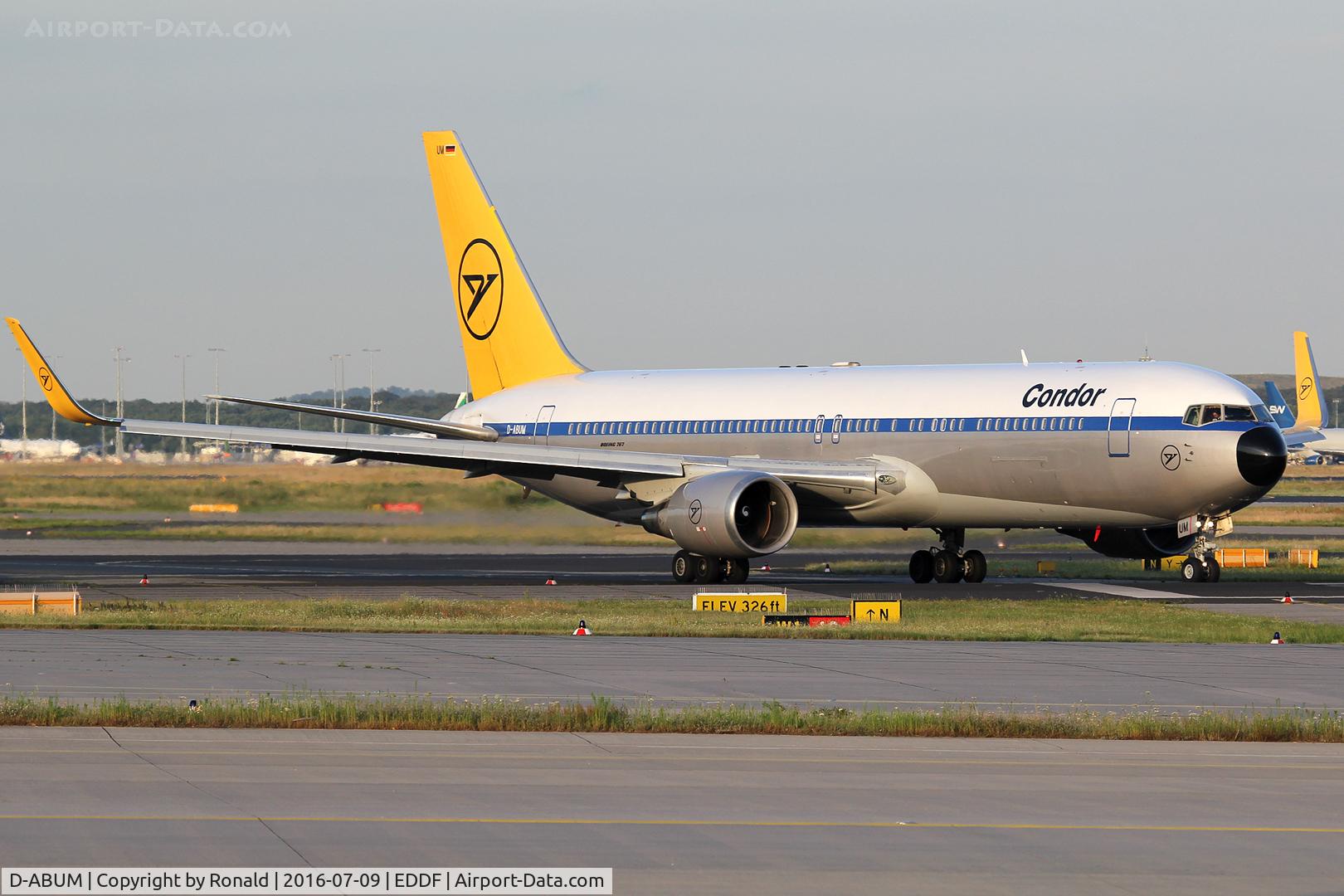 D-ABUM, 1994 Boeing 767-31B C/N 25170, at fra