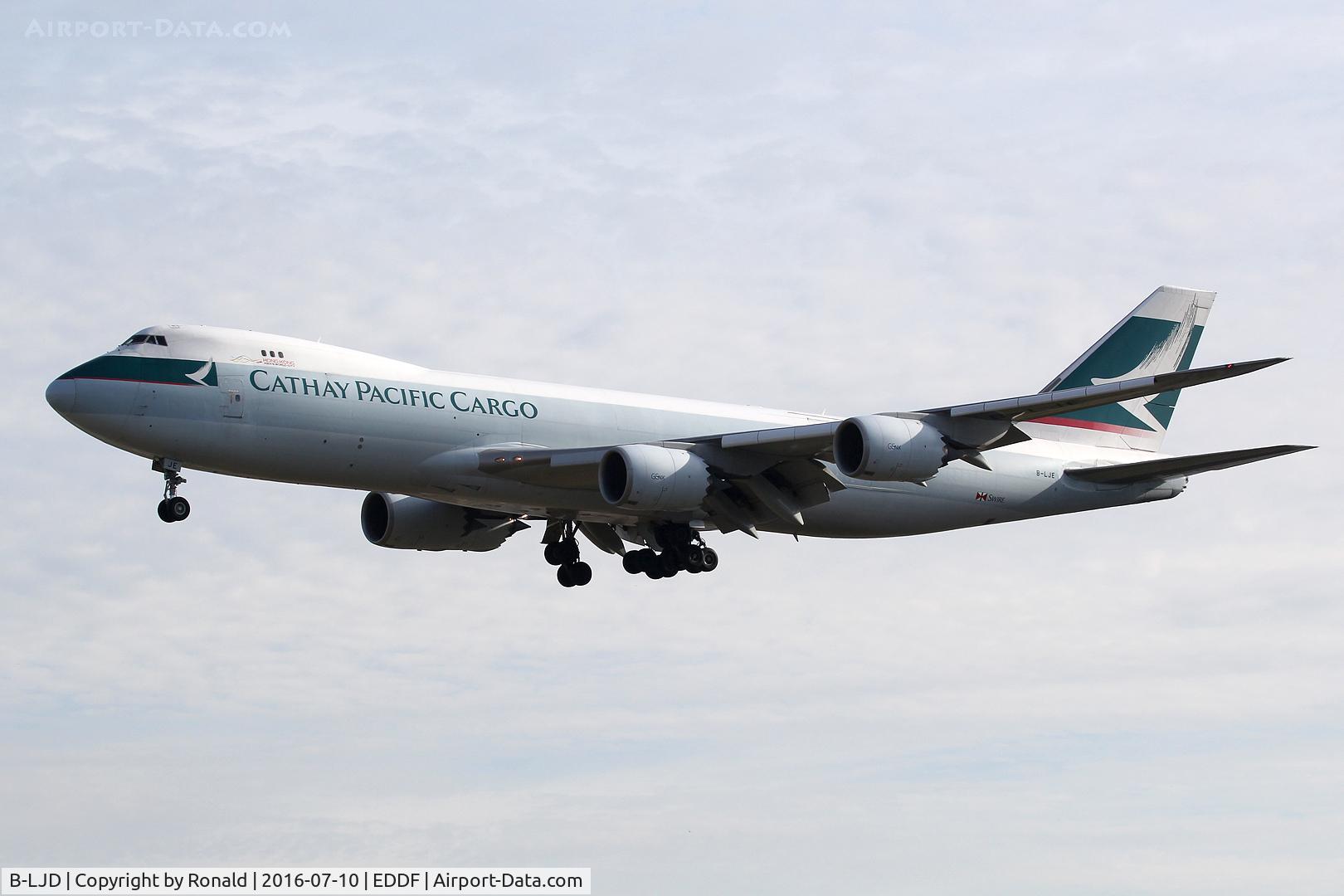 B-LJD, 2013 Boeing 747-867F/SCD C/N 39241, at fra