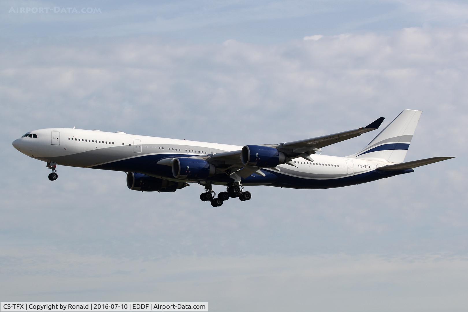 CS-TFX, 2008 Airbus A340-541 C/N 912, at fra