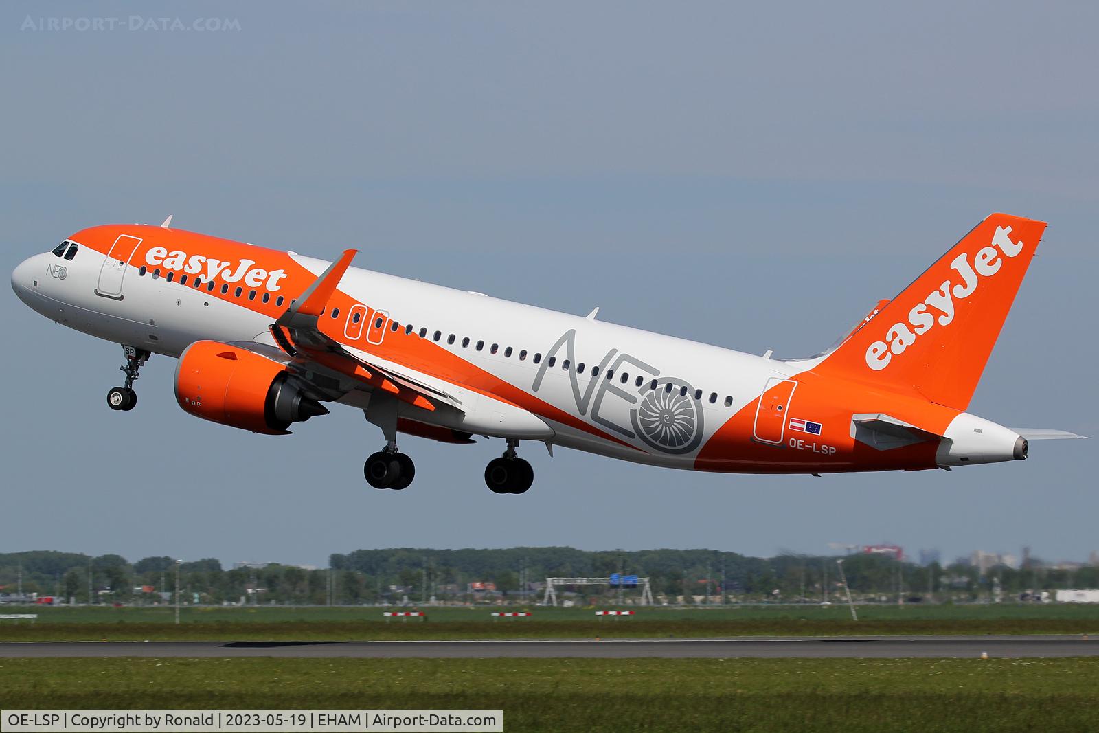 OE-LSP, 2022 Airbus A320-251N C/N 11244, at spl
