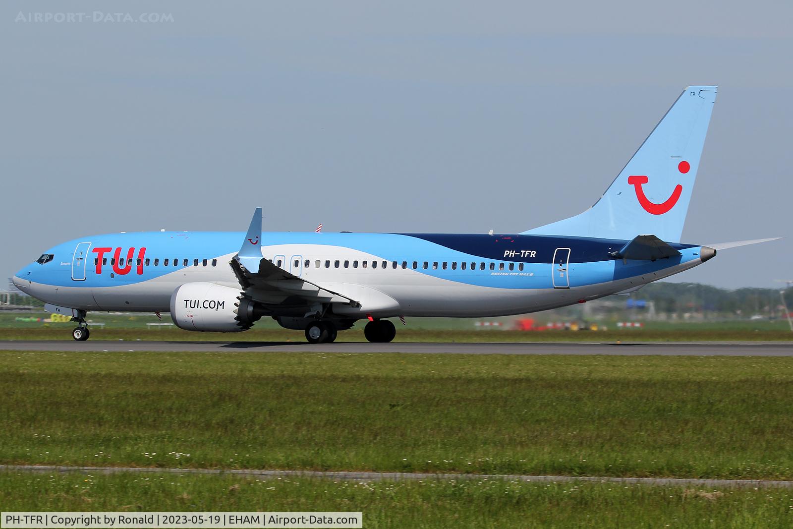 PH-TFR, 2021 Boeing 737-8 MAX C/N 44613, at spl