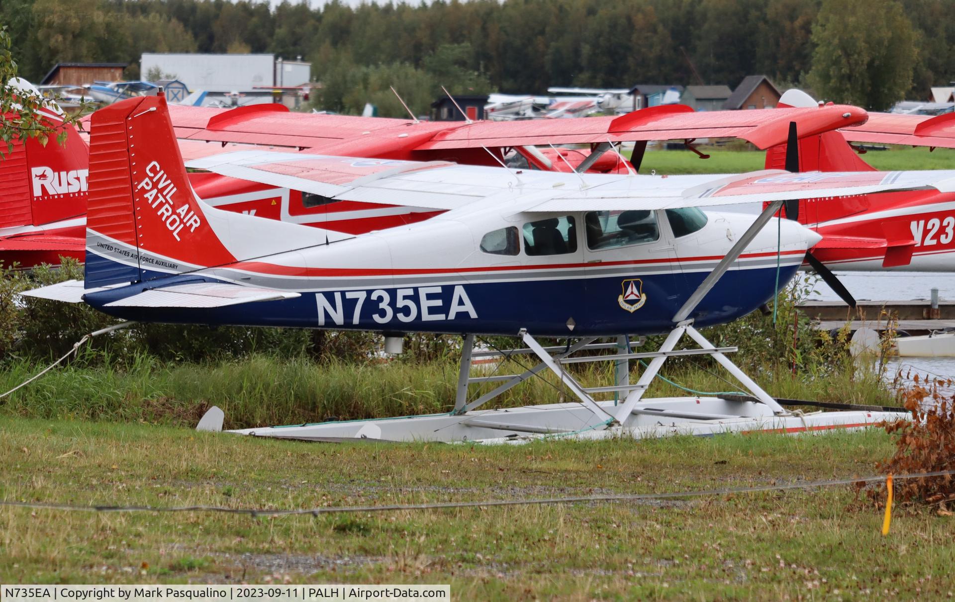 N735EA, 1985 Cessna A185F Skywagon 185 C/N 18504442, Cessna A185F