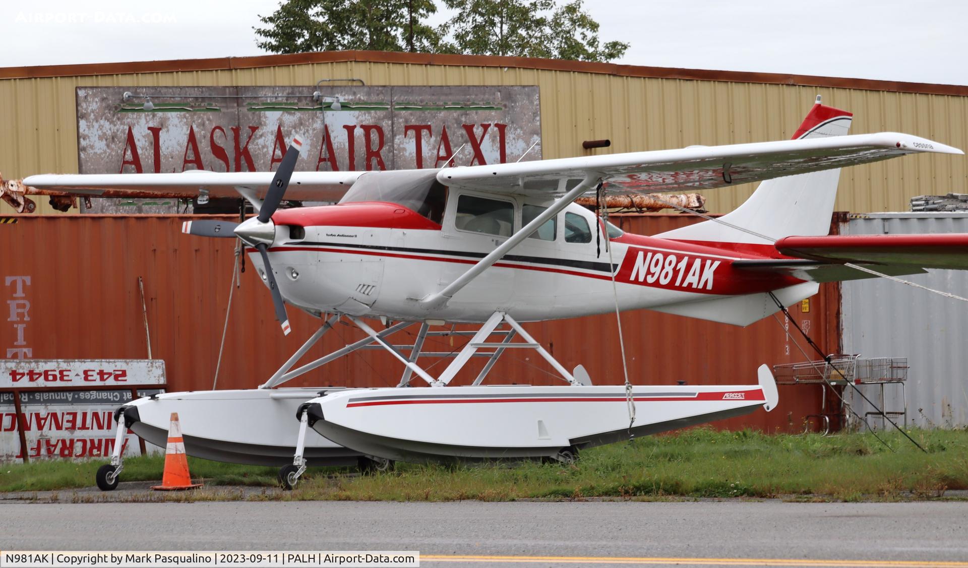 N981AK, 1981 Cessna TU206G Turbo Stationair Turbo Stationair C/N U20606248, Cessna TU206G