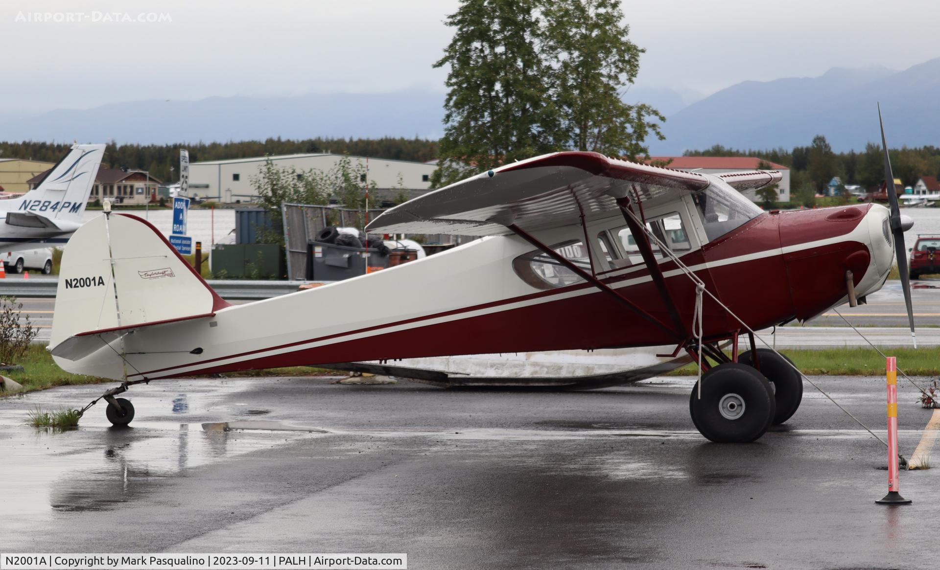 N2001A, 1978 Taylorcraft F-19 Sportsman C/N F-130, Taylorcraft F-19