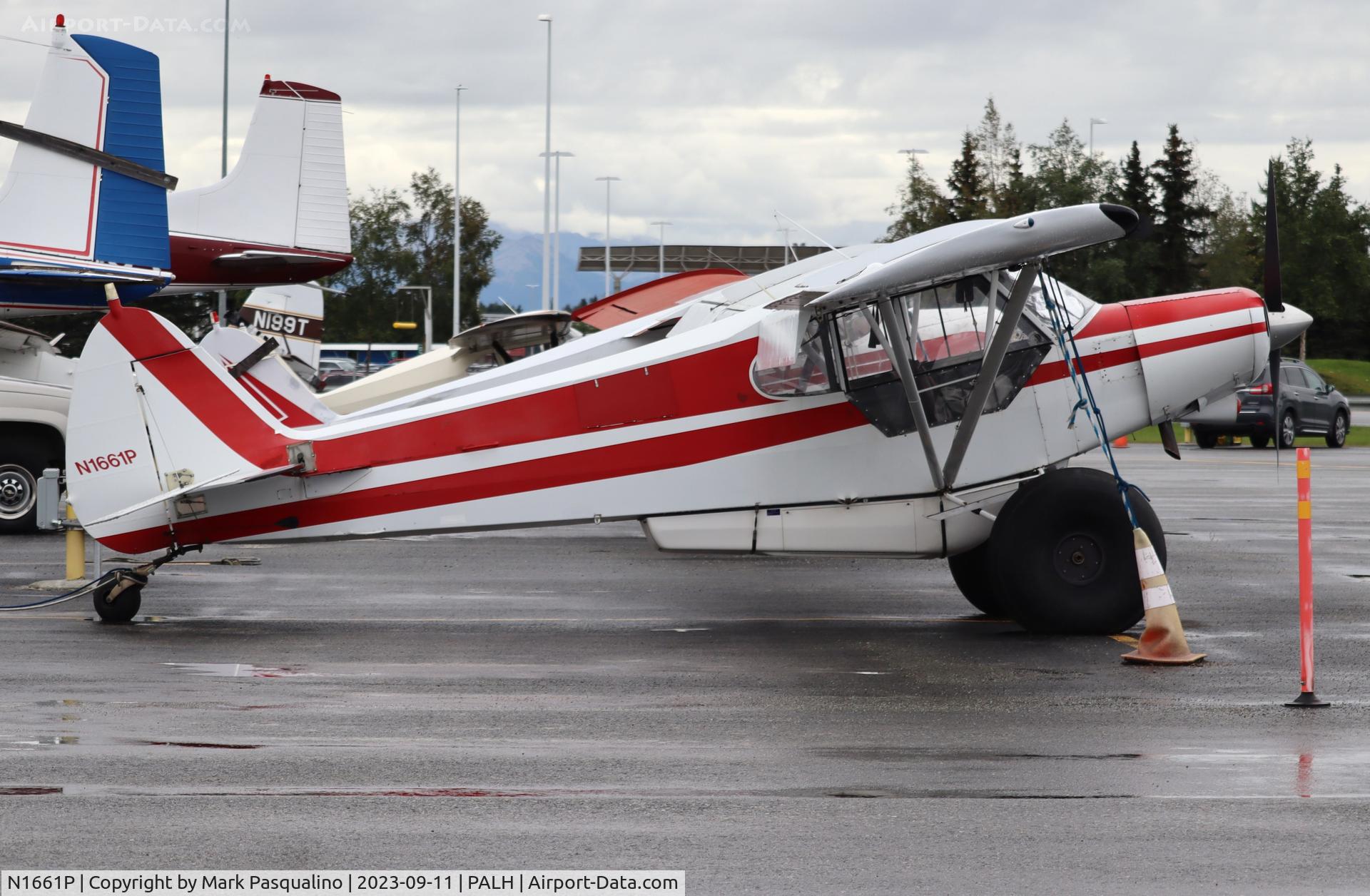 N1661P, 1954 Piper PA-18-150 Super Cub C/N 18-3783, Piper PA-18-150