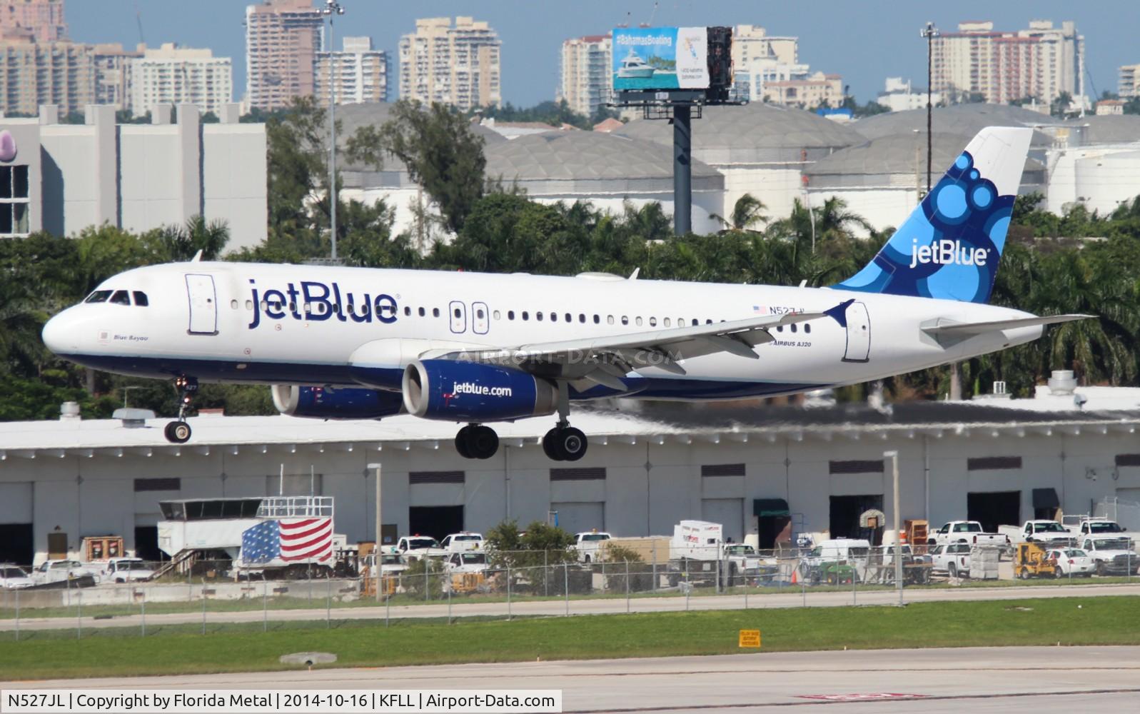 N527JL, 2001 Airbus A320-232 C/N 1557, JBU A320 zx