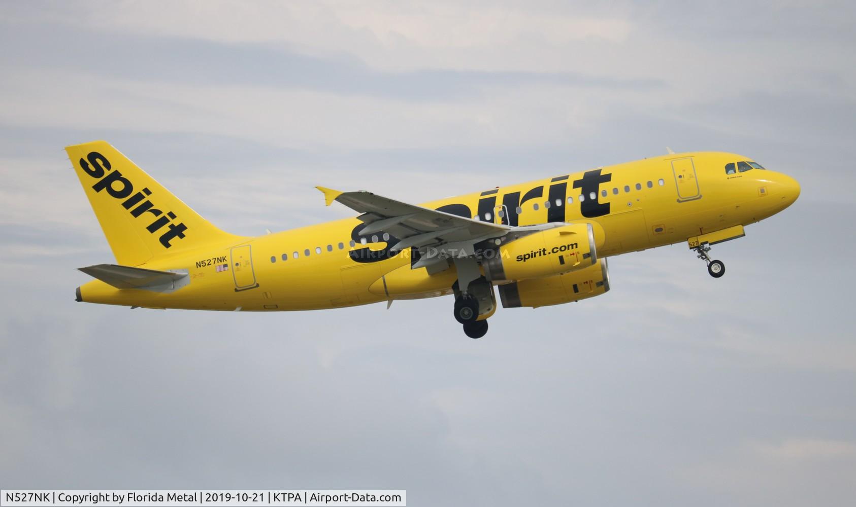 N527NK, 2007 Airbus A319-132 C/N 2978, NKS A319 zx