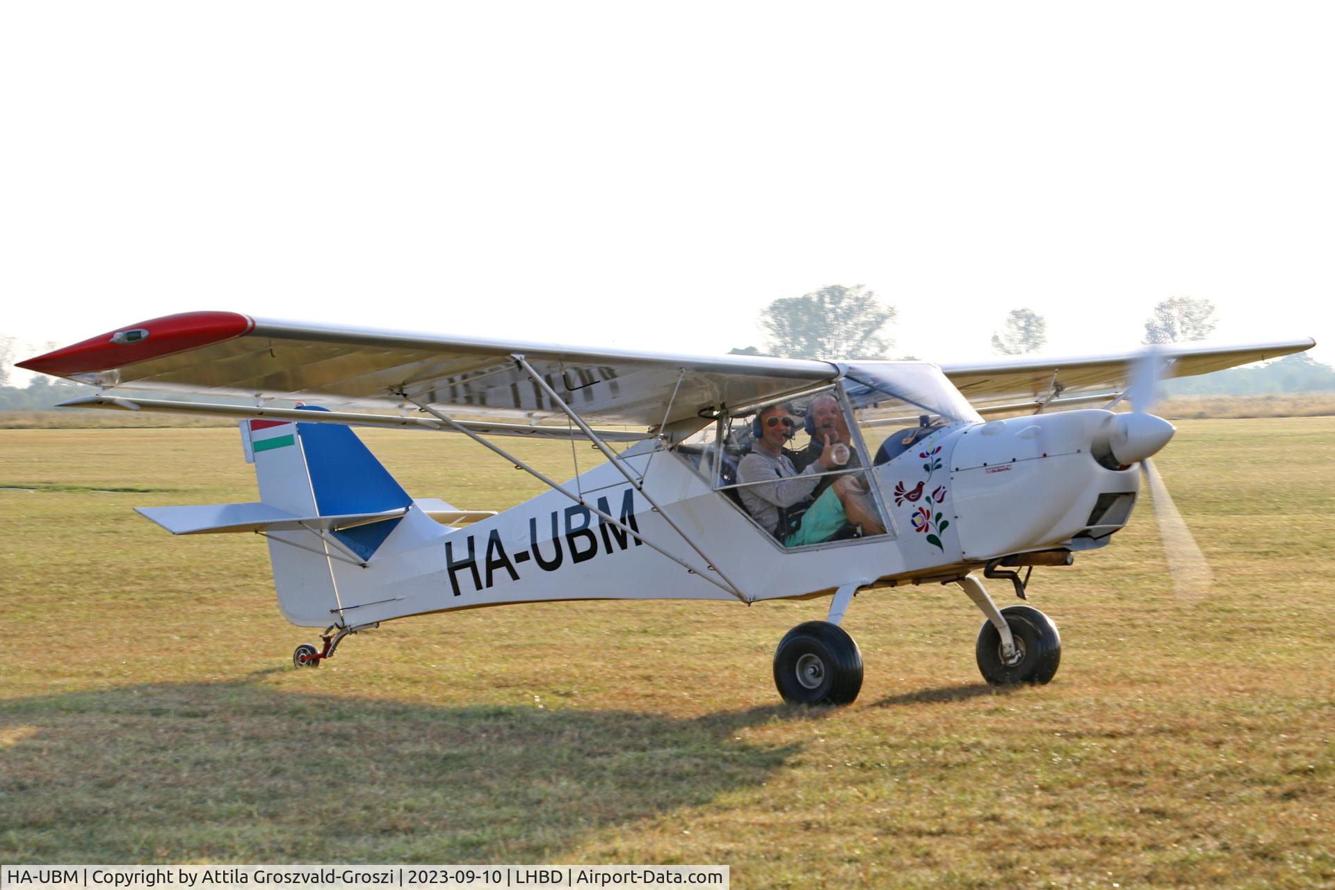 HA-UBM, 2004 Apollo Fox C/N 270904, LHBD - Börgönd Airport-Börgönd, Hungary - Börgönd Air Show 2023