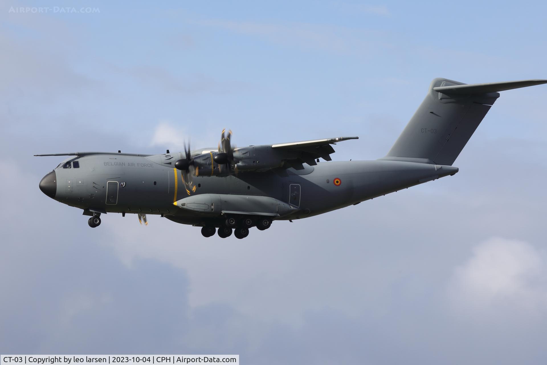 CT-03, 2020 Airbus A400M Atlas C/N 109, Copenhagen 4.10.2023