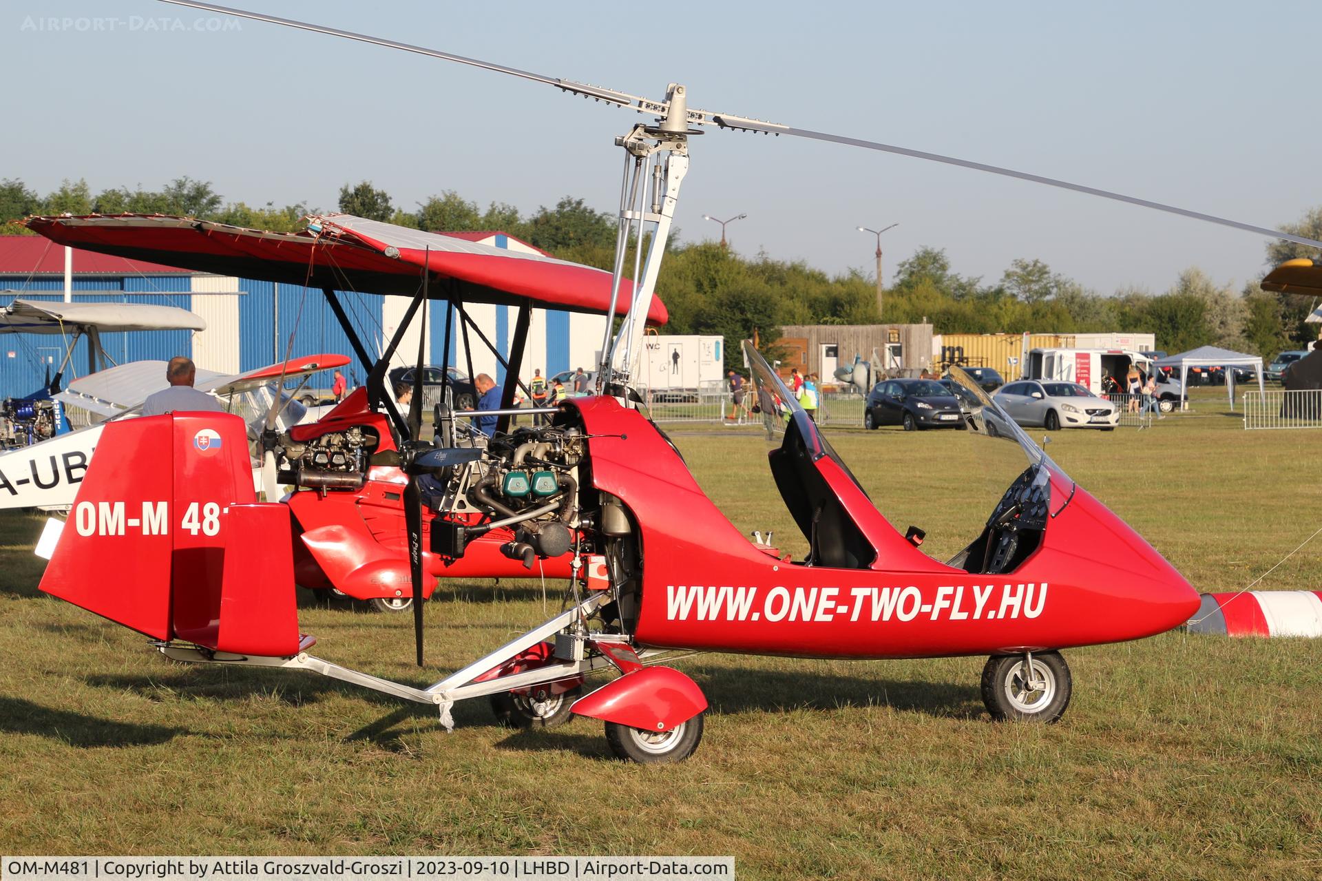 OM-M481, AutoGyro MTOsport C/N 05G26, LHBD - Börgönd Airport-Börgönd, Hungary - Börgönd Air Show 2023