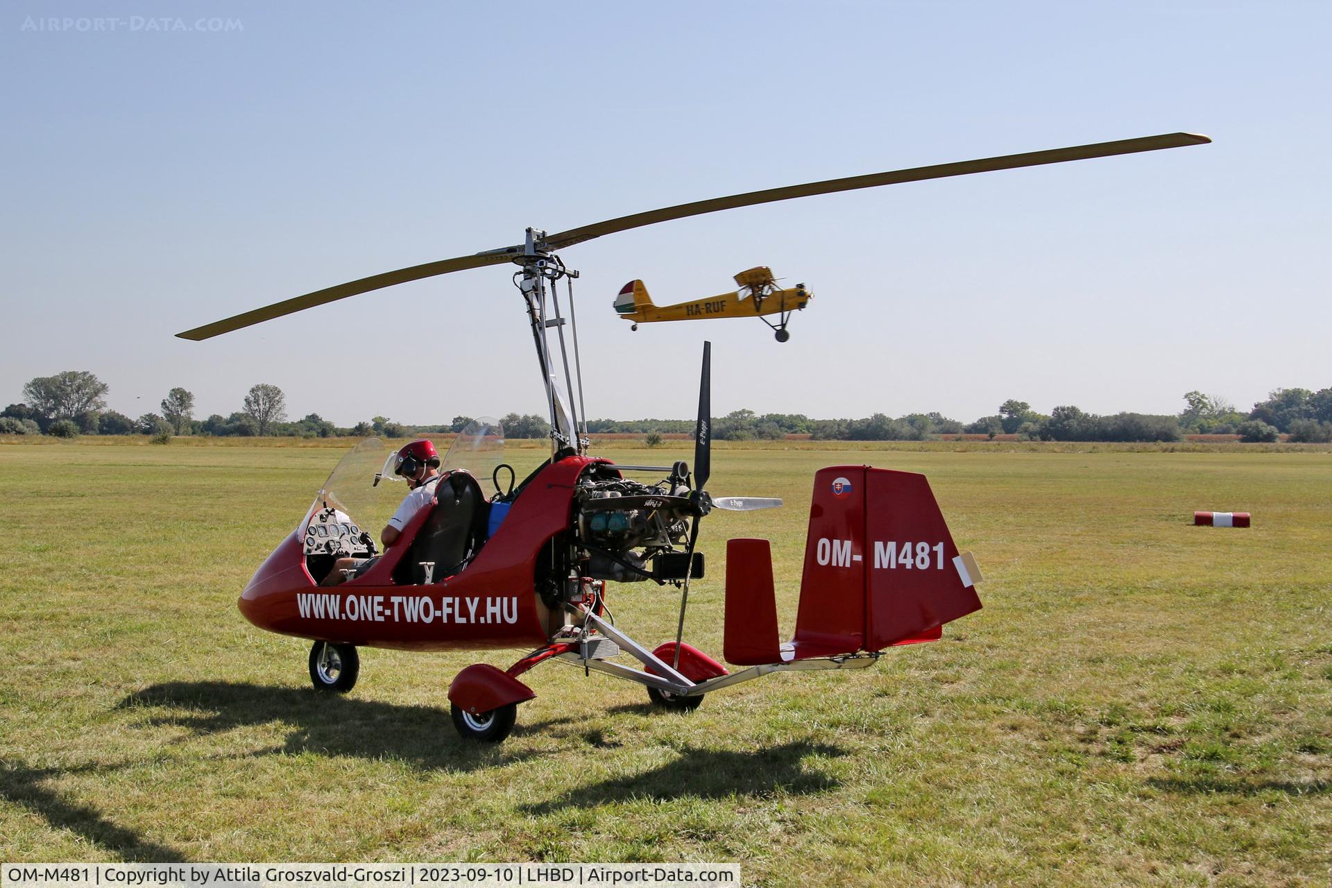 OM-M481, AutoGyro MTOsport C/N 05G26, LHBD - Börgönd Airport-Börgönd, Hungary - Börgönd Air Show 2023