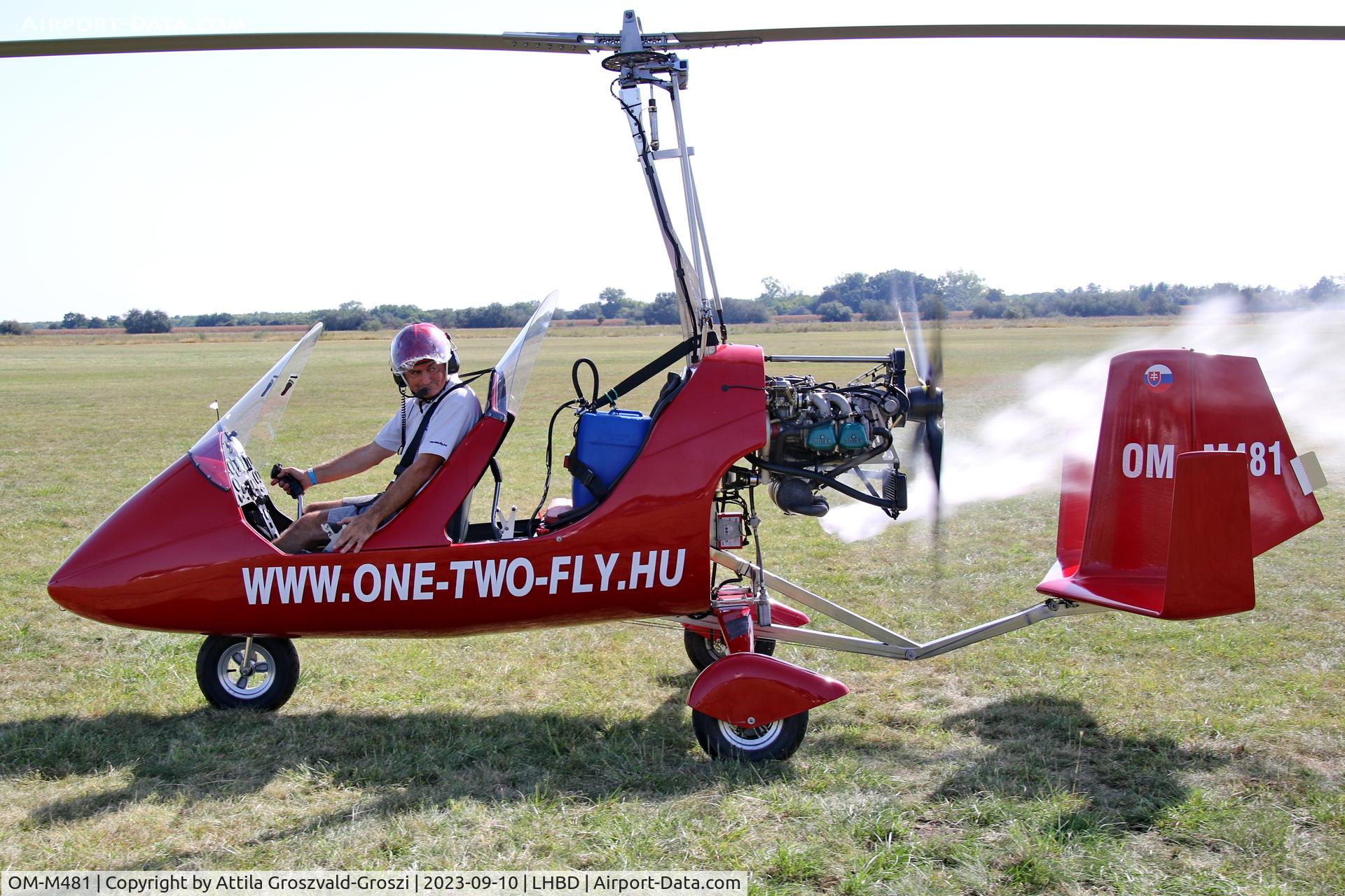 OM-M481, AutoGyro MTOsport C/N 05G26, LHBD - Börgönd Airport-Börgönd, Hungary - Börgönd Air Show 2023