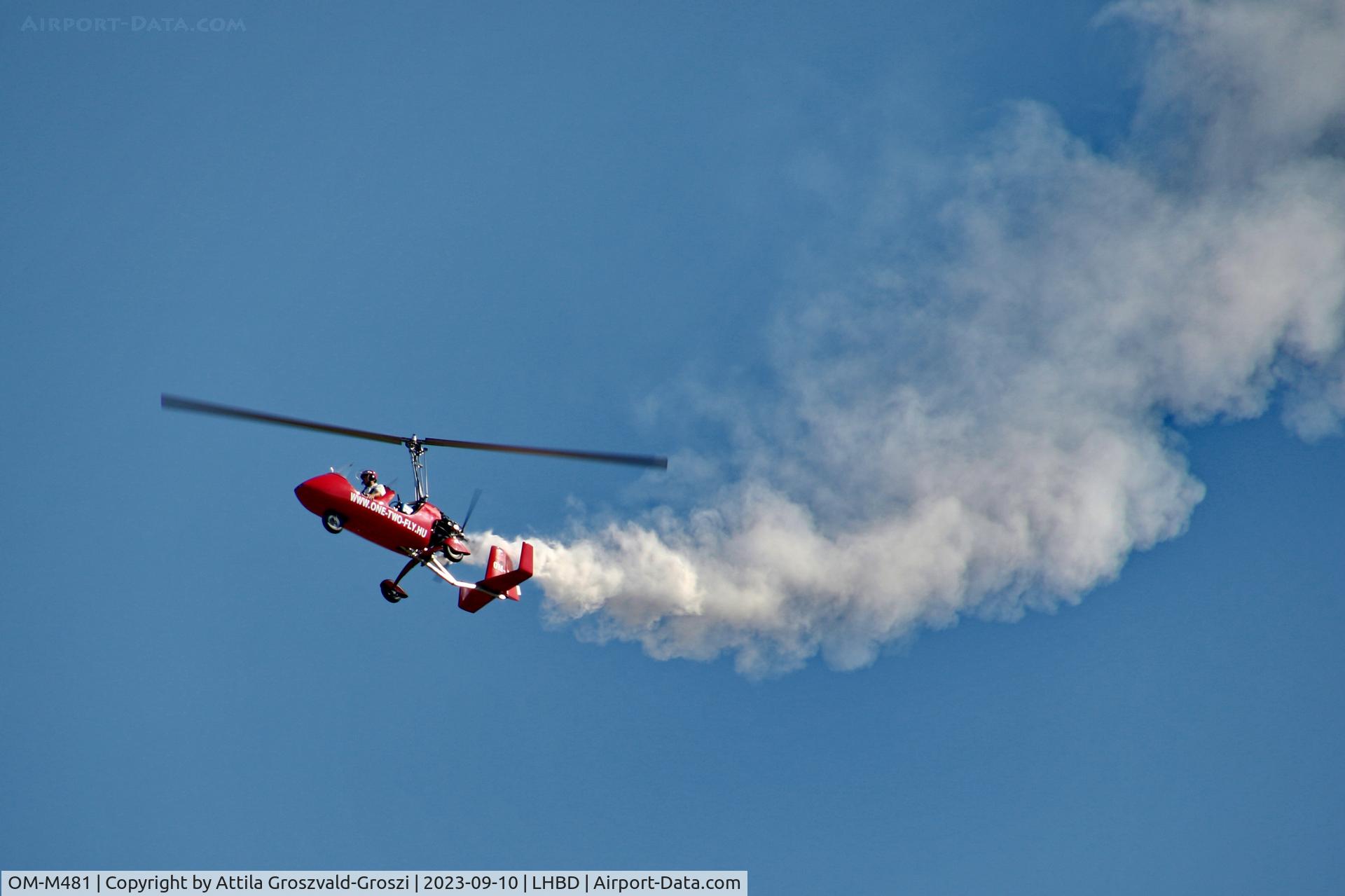 OM-M481, AutoGyro MTOsport C/N 05G26, LHBD - Börgönd Airport-Börgönd, Hungary - Börgönd Air Show 2023