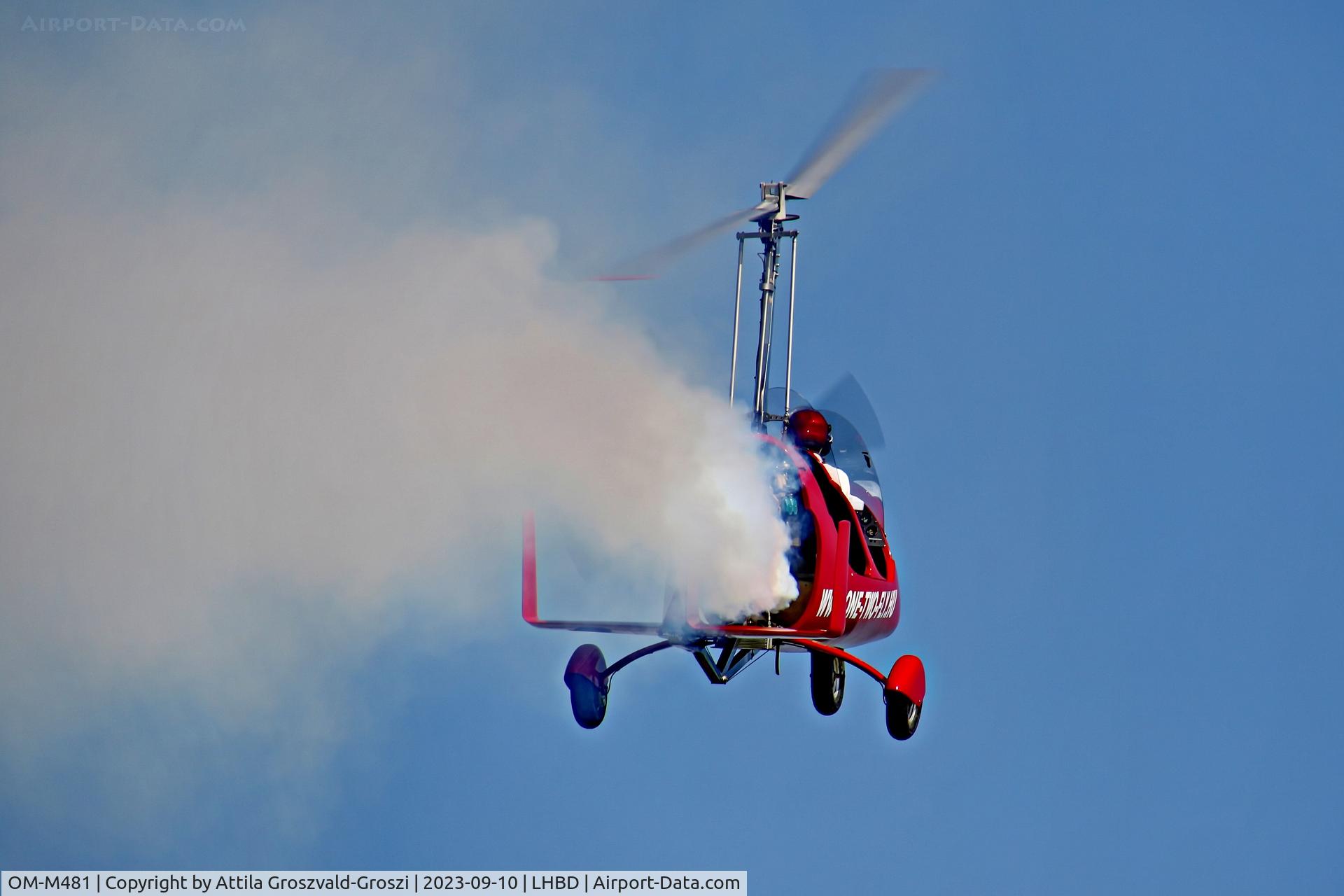 OM-M481, AutoGyro MTOsport C/N 05G26, LHBD - Börgönd Airport-Börgönd, Hungary - Börgönd Air Show 2023