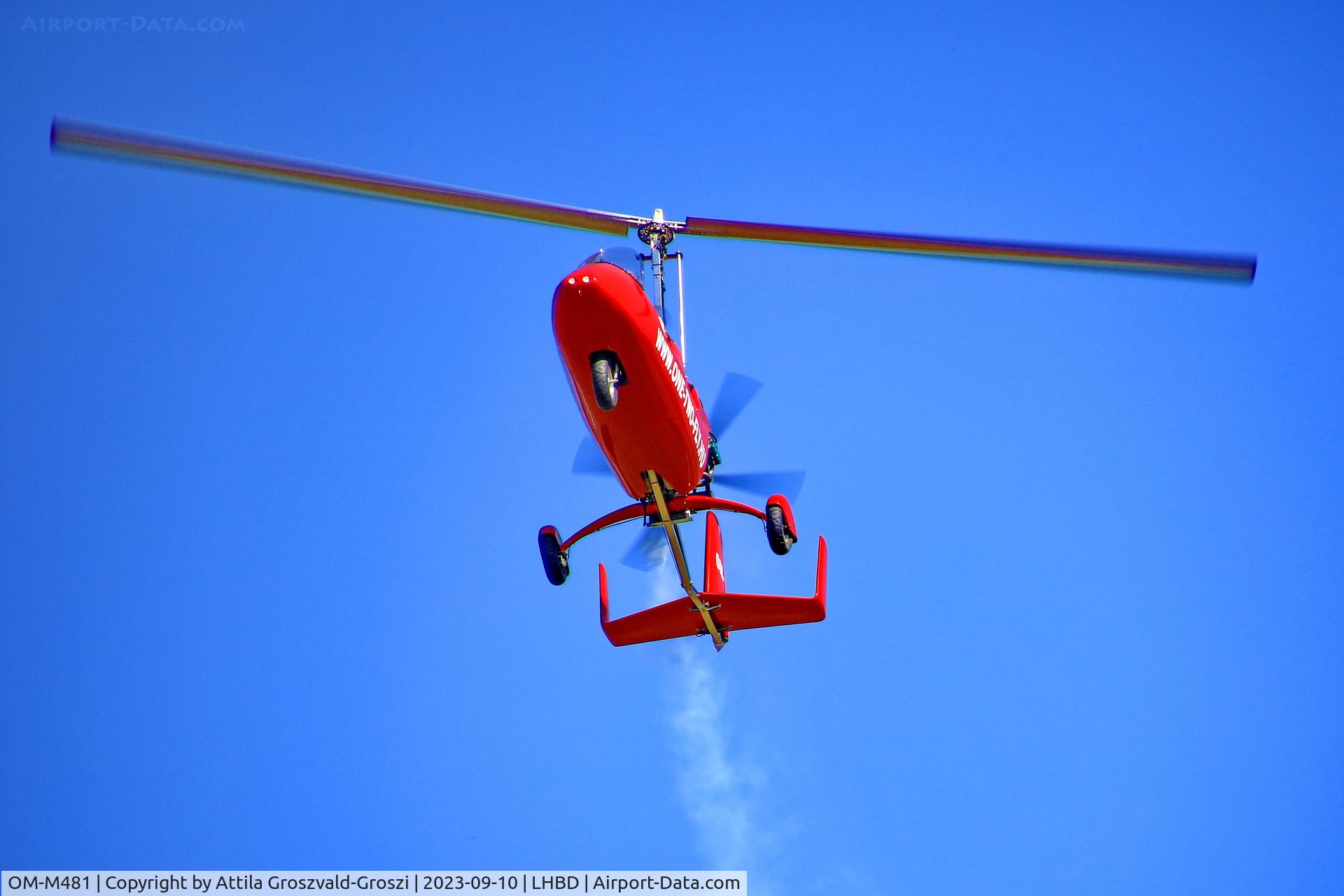OM-M481, AutoGyro MTOsport C/N 05G26, LHBD - Börgönd Airport-Börgönd, Hungary - Börgönd Air Show 2023
