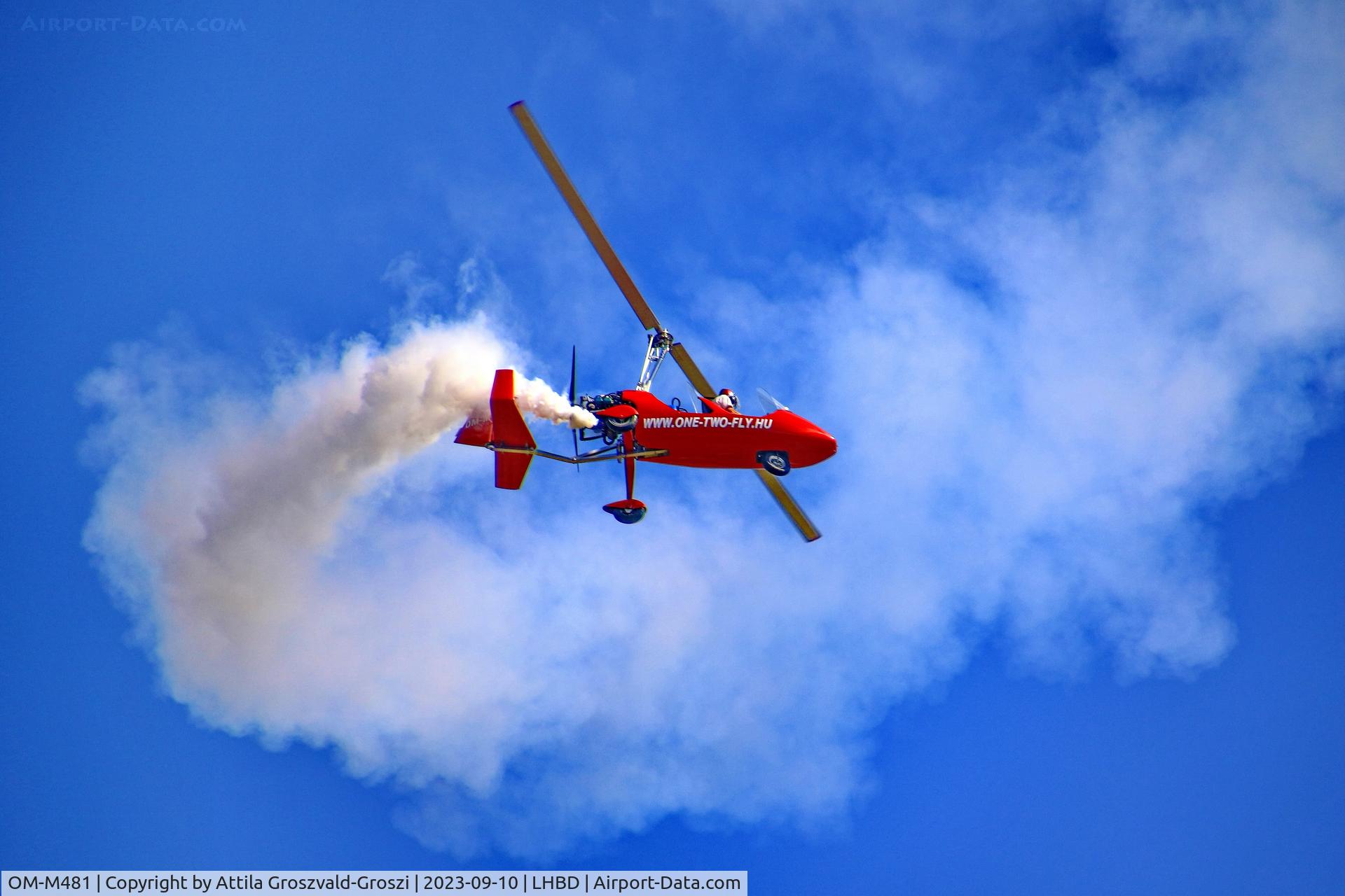 OM-M481, AutoGyro MTOsport C/N 05G26, LHBD - Börgönd Airport-Börgönd, Hungary - Börgönd Air Show 2023