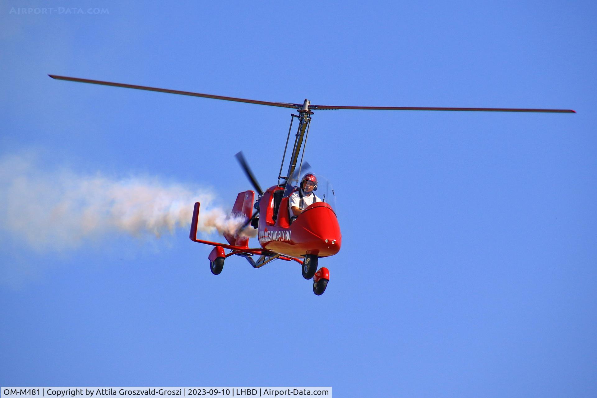 OM-M481, AutoGyro MTOsport C/N 05G26, LHBD - Börgönd Airport-Börgönd, Hungary - Börgönd Air Show 2023
