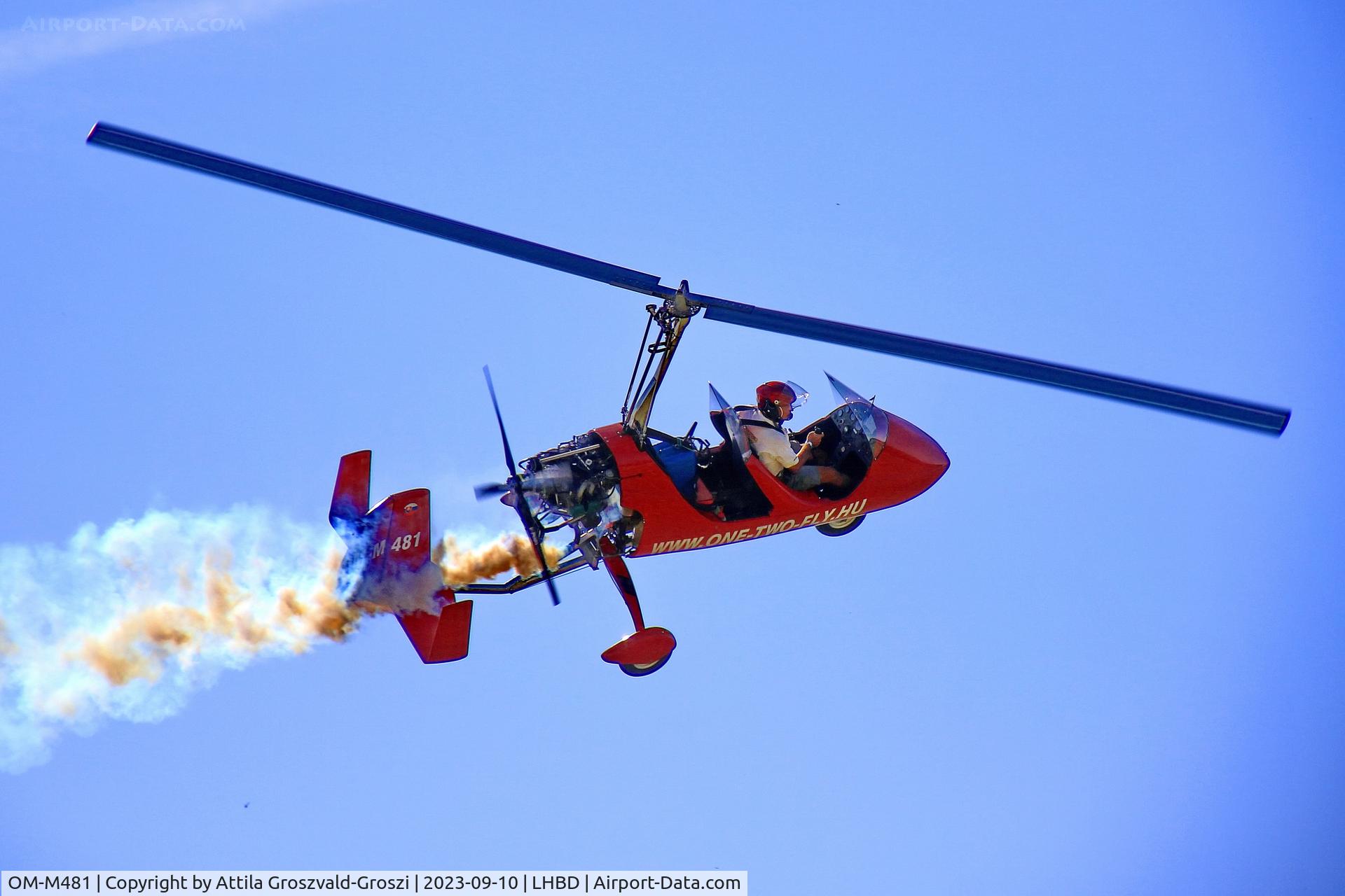 OM-M481, AutoGyro MTOsport C/N 05G26, LHBD - Börgönd Airport-Börgönd, Hungary - Börgönd Air Show 2023